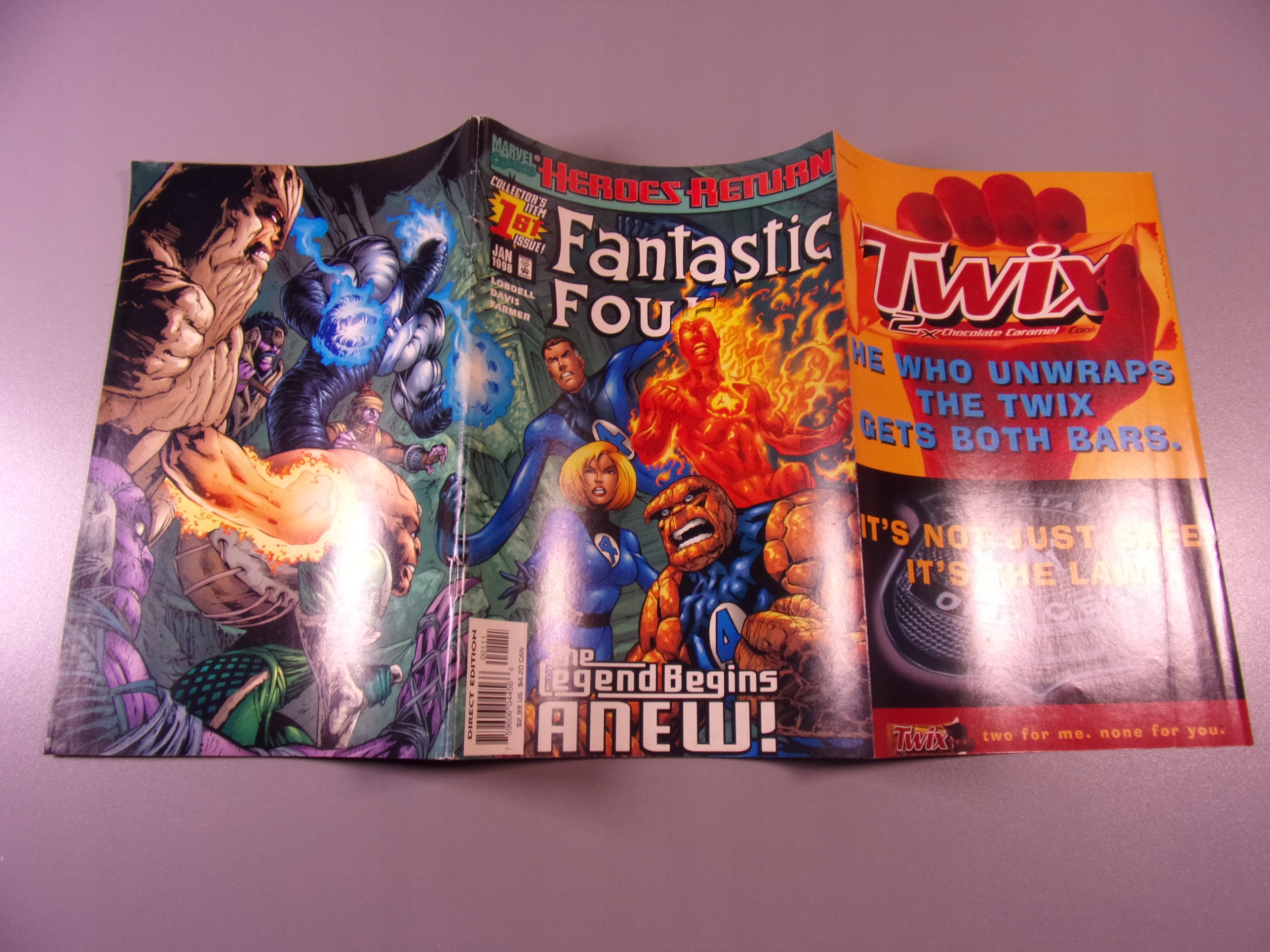 FANTASTIC FOUR #1 1998 r. wyd. anglojęzyczne