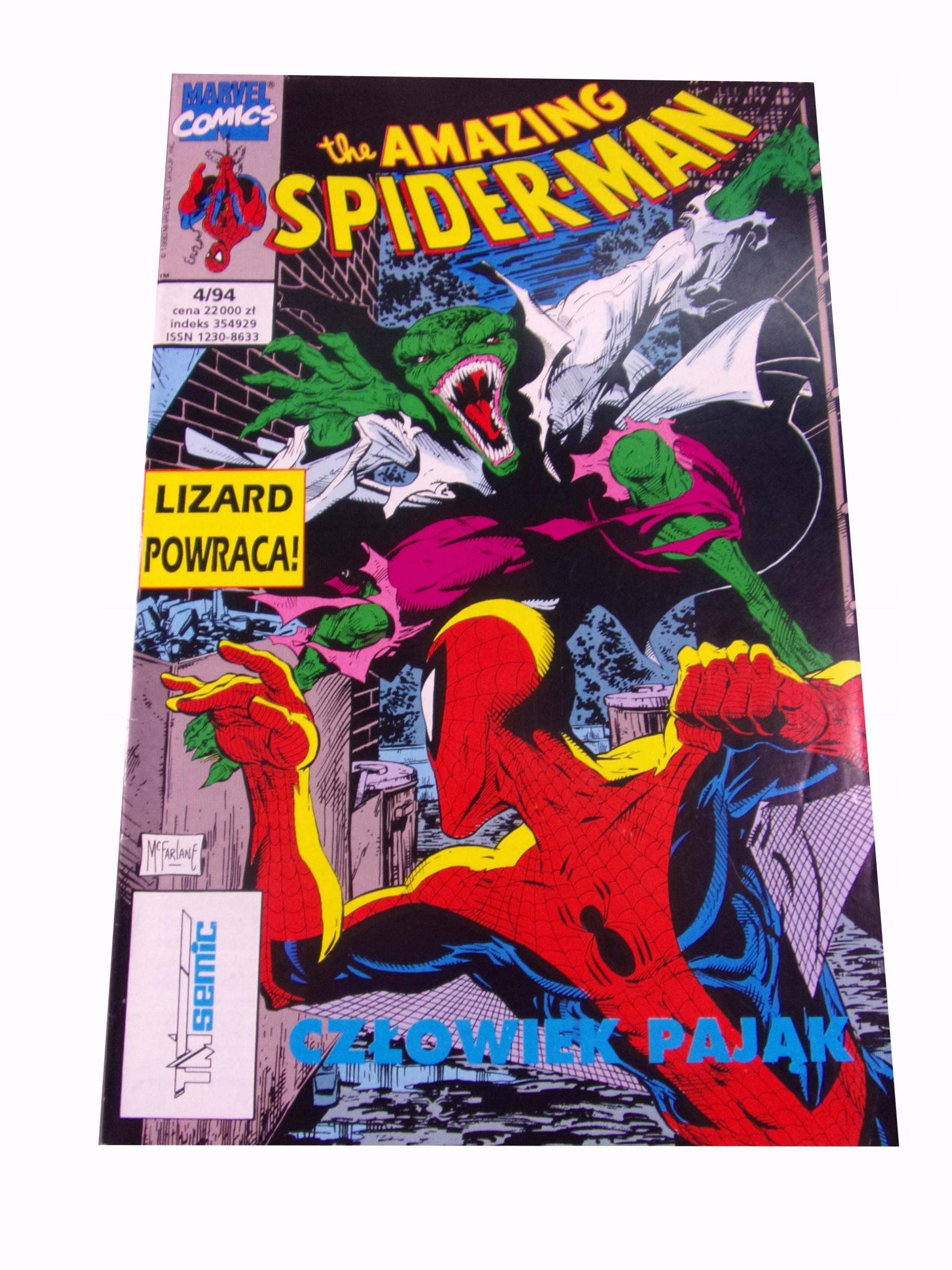 SPIDER-MAN 4/94 TM-Semic