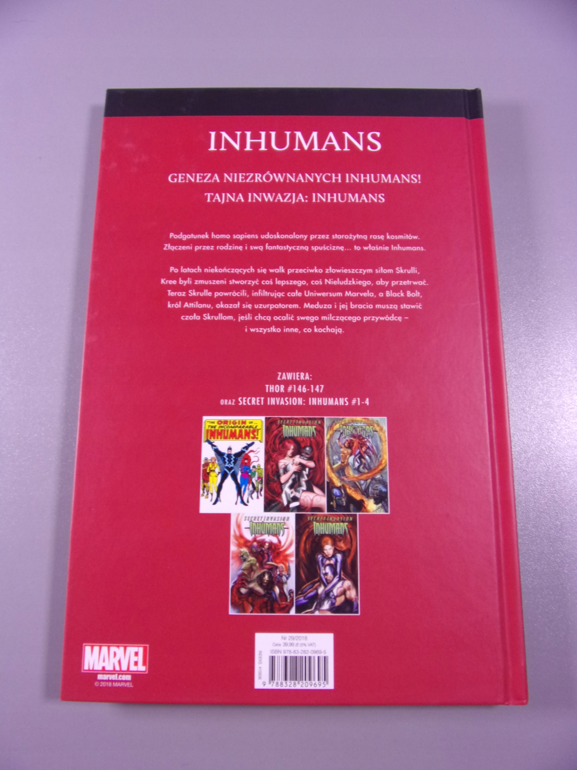 SUPERBOHATEROWIE MARVELA 29. INHUMANS