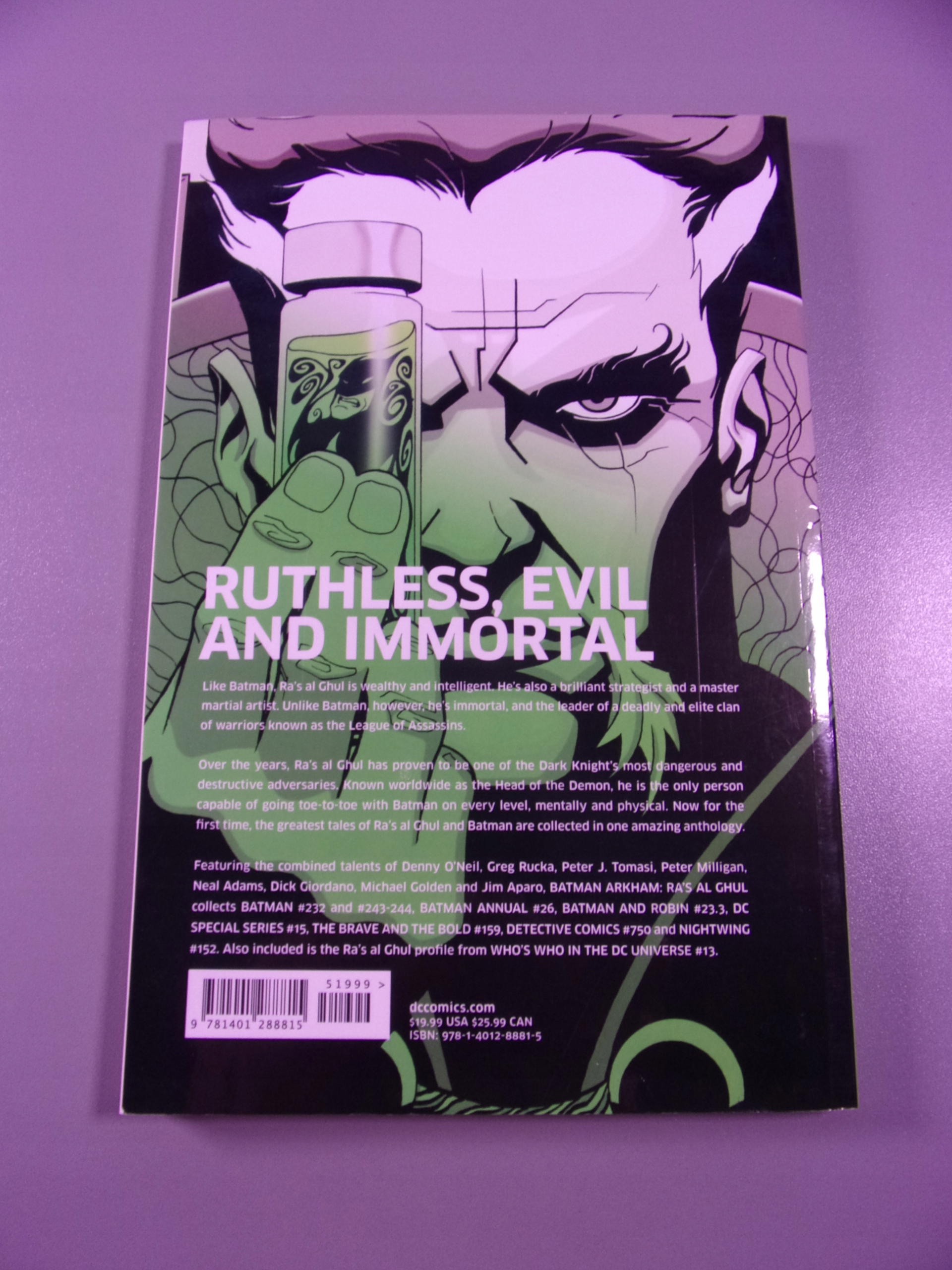 BATMAN ARKHAM RA'S AL GHUL 2019 r. wyd. anglojęzyczne