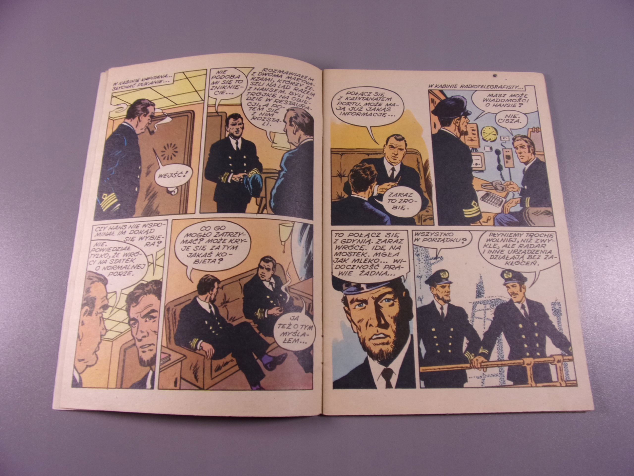 KAPITAN ŻBIK ST. MARIA WYCHODZI W MORZE wydanie I 1982 r.