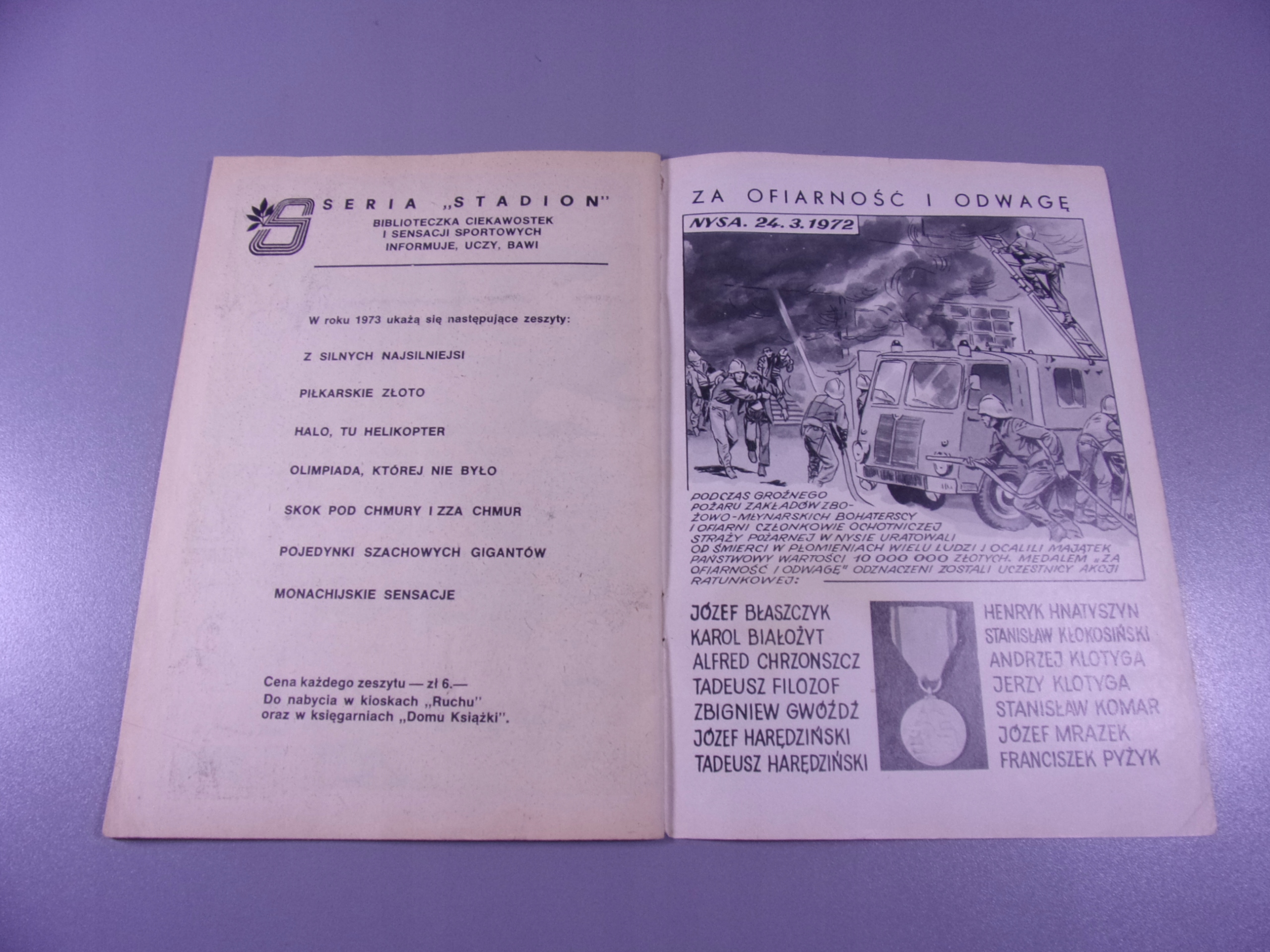 KAPITAN ŻBIK WISZĄCY ROWER wydanie I 1973 r.