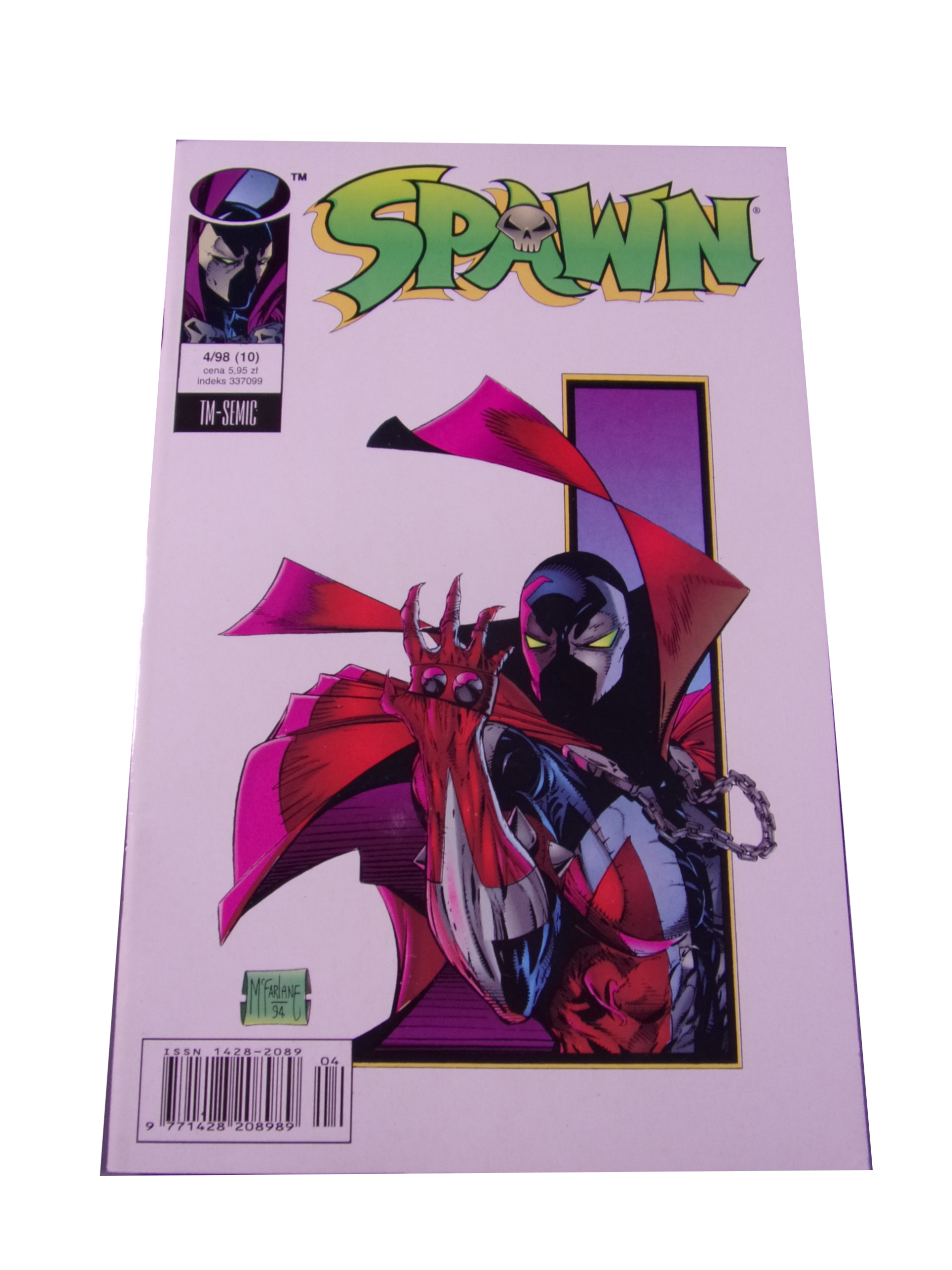 SPAWN 4/98 TM-Semic