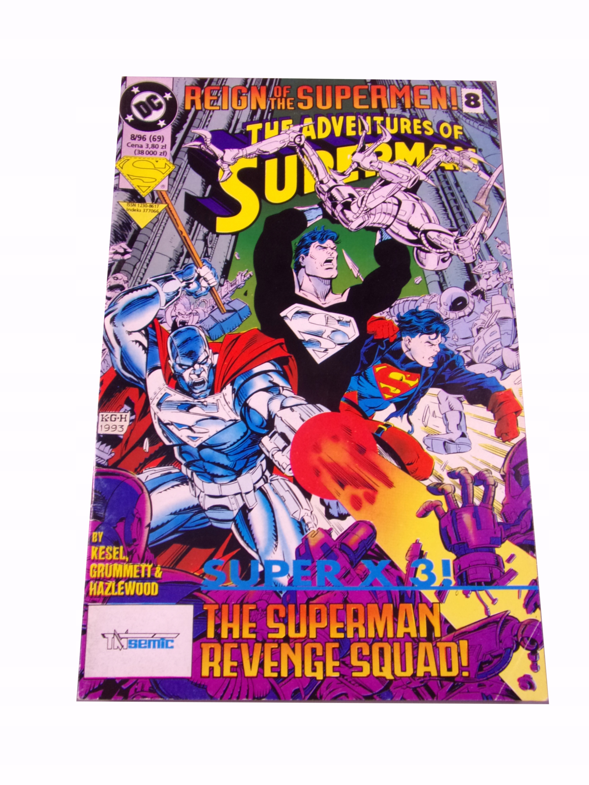 SUPERMAN 8/96 TM-Semic