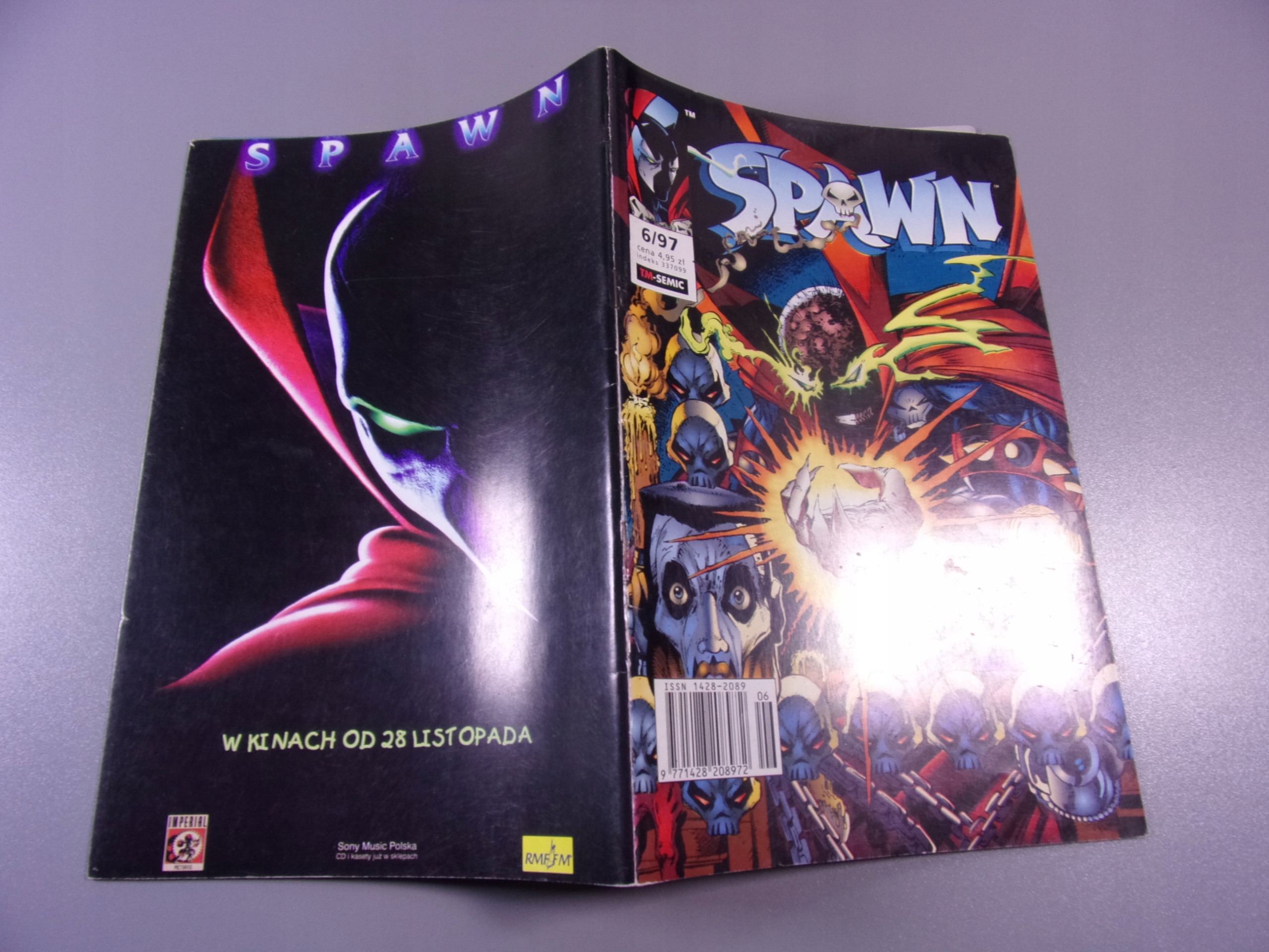 SPAWN #6 6/97 TM-Semic