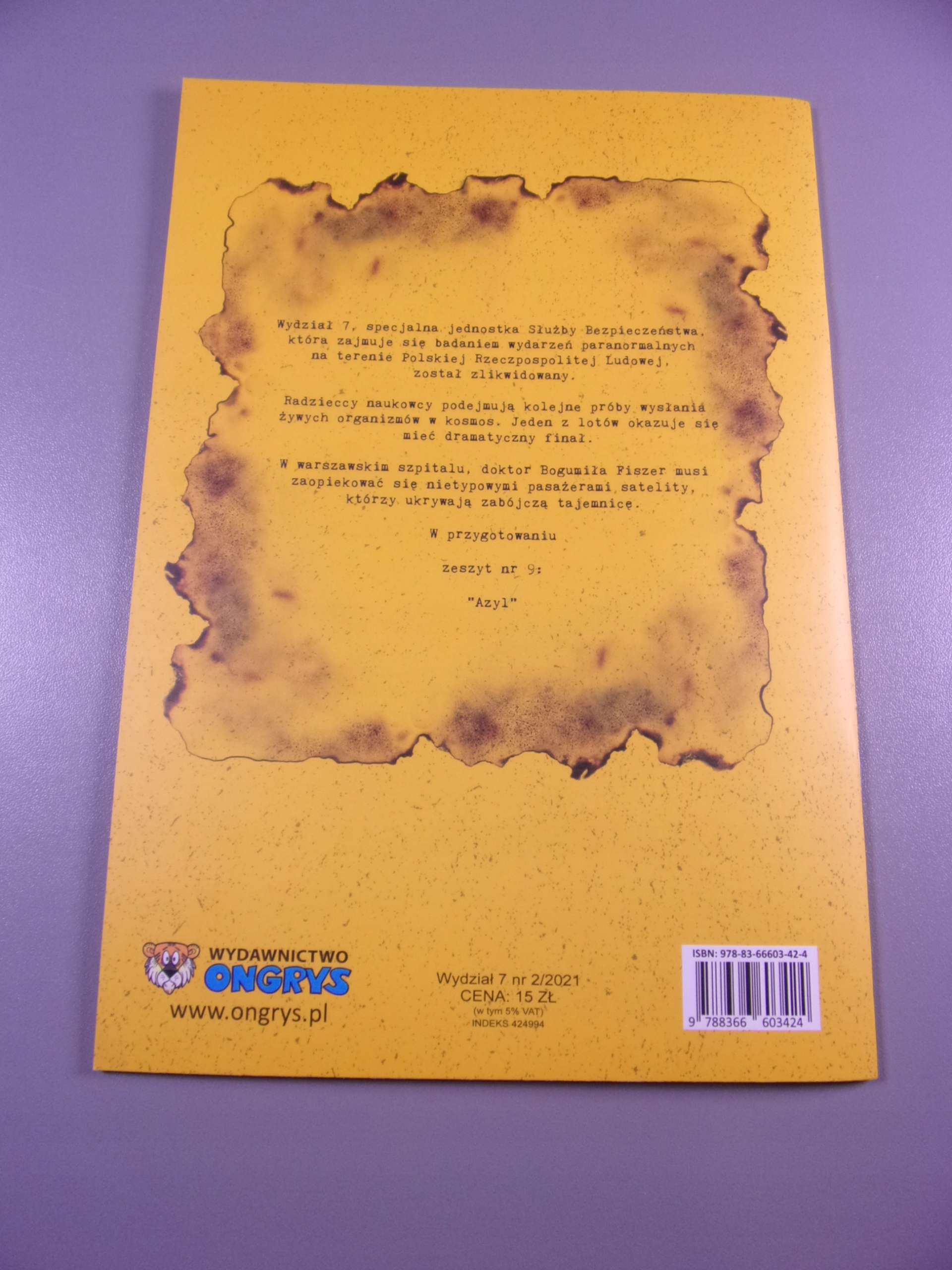 WYDZIAŁ 7 - #8. KŁY i PAZURY