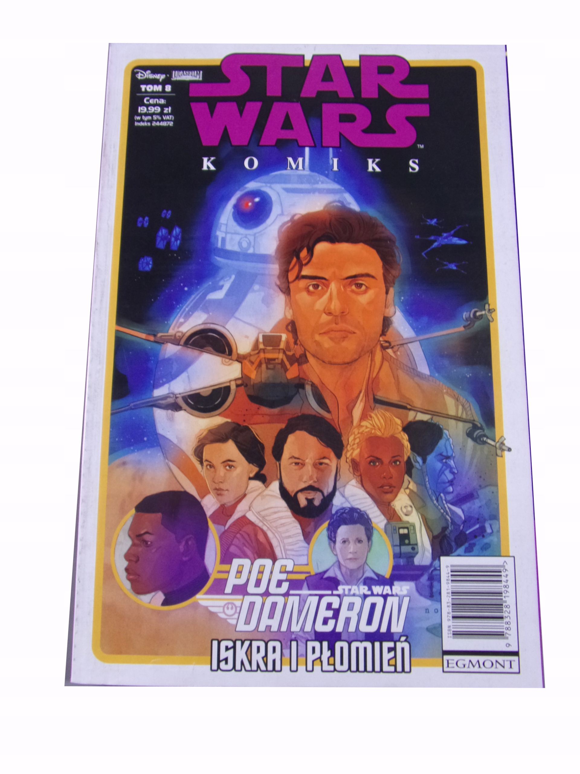 STAR WARS KOMIKS 8. POE DAMERON ISKRA i PŁOMIEŃ 2020 r.