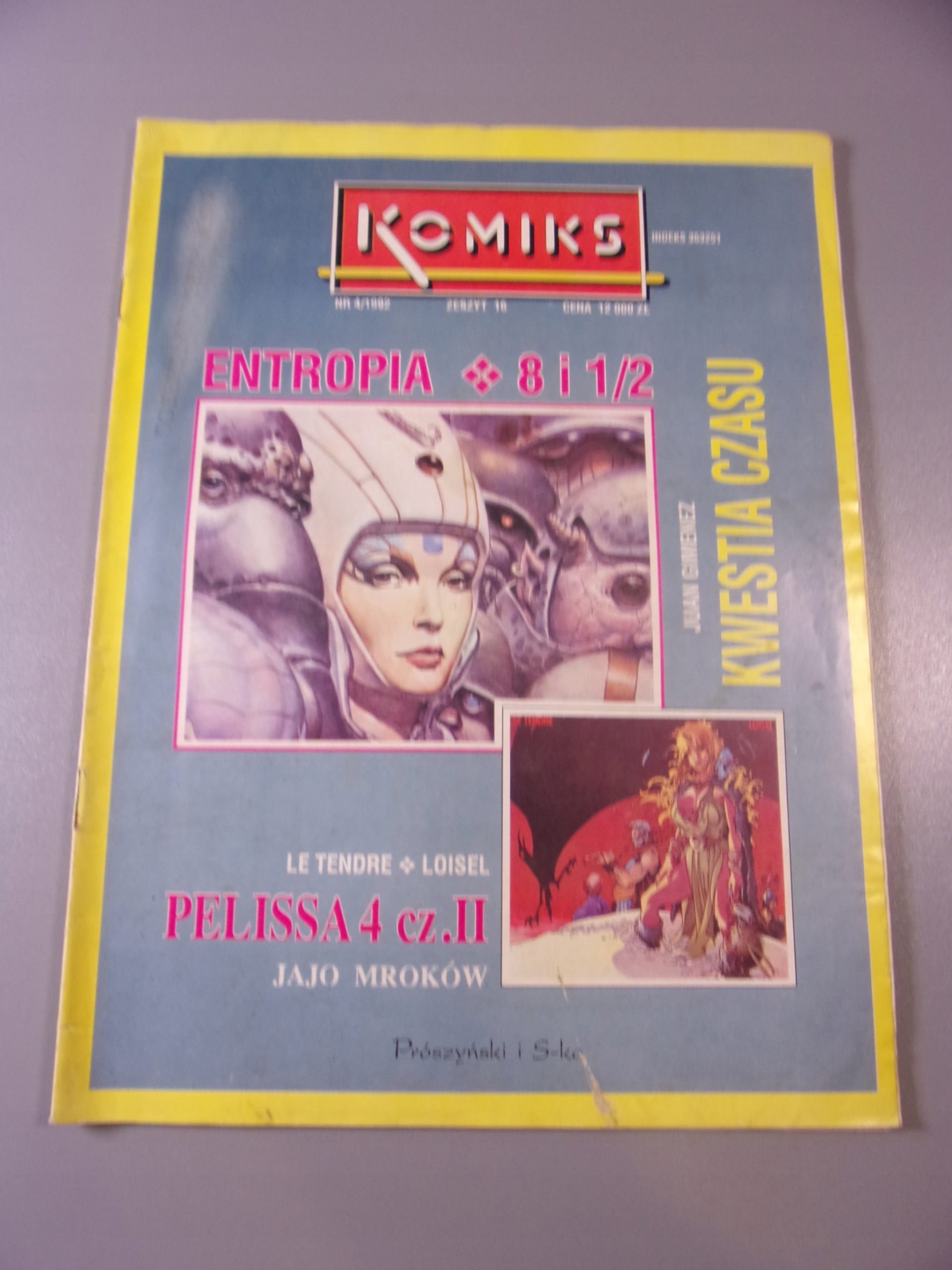 KOMIKS ENTROPIA 4/92