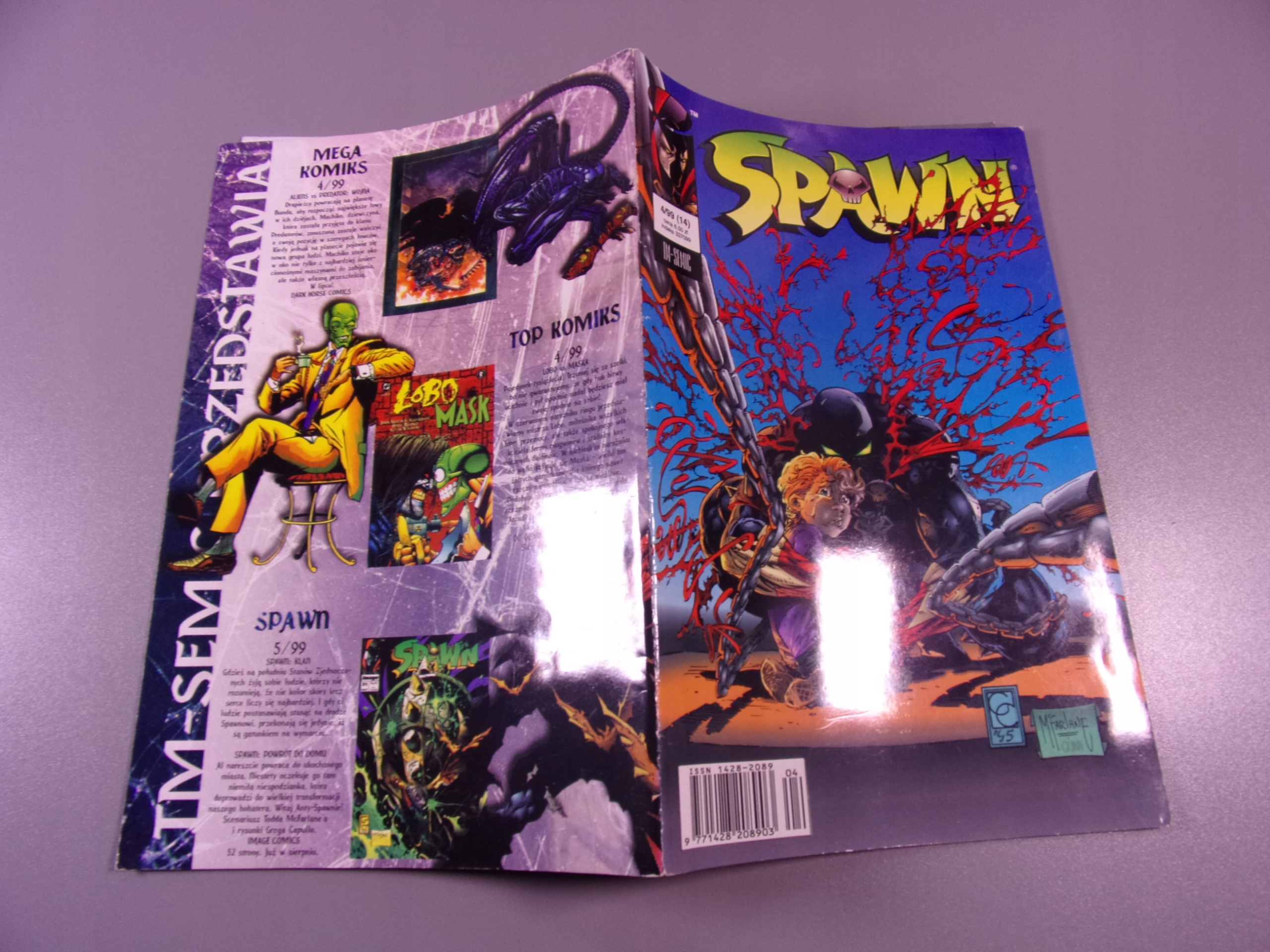 SPAWN #14 4/99 TM-Semic