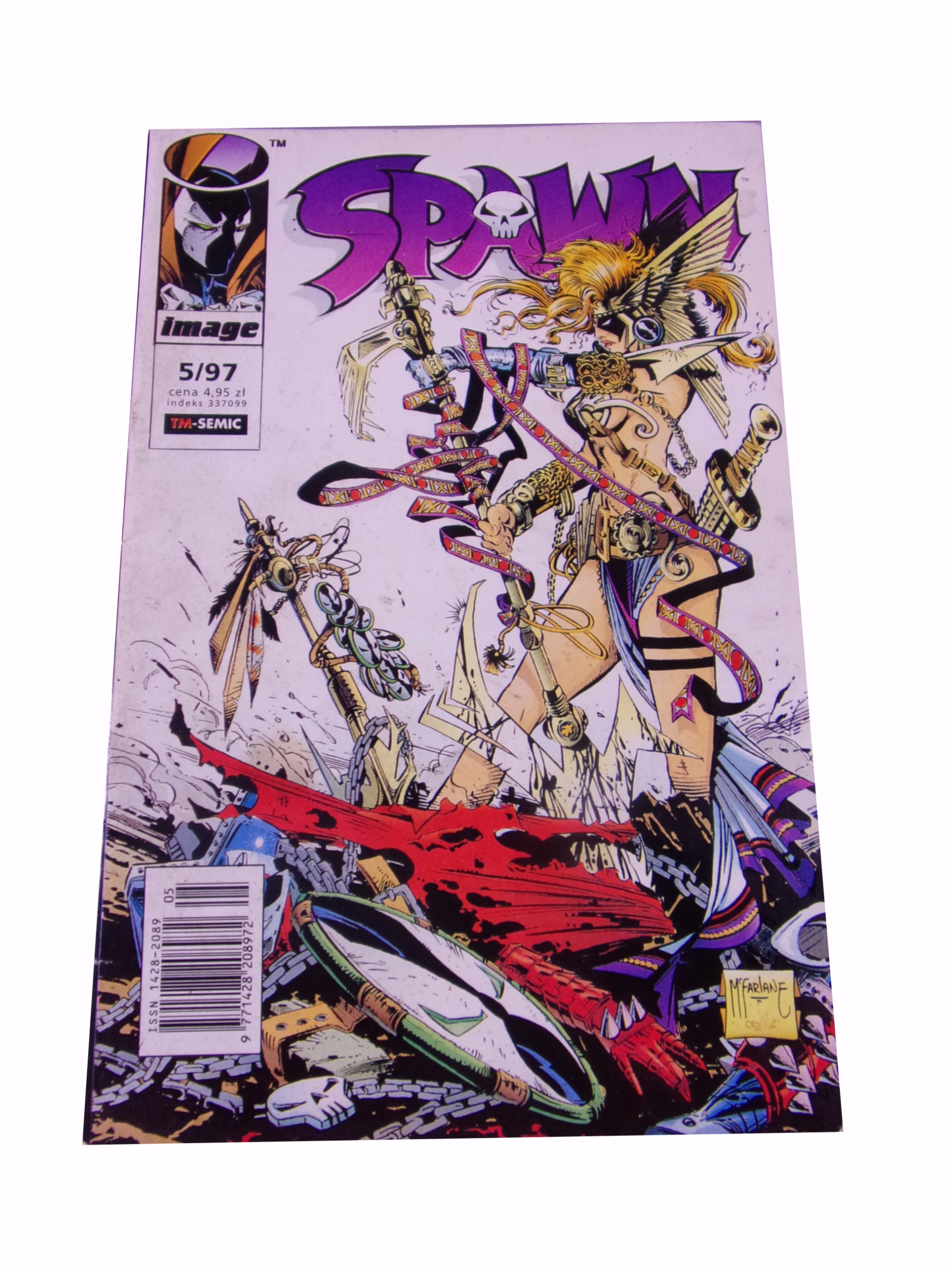SPAWN #5 5/97 TM-Semic