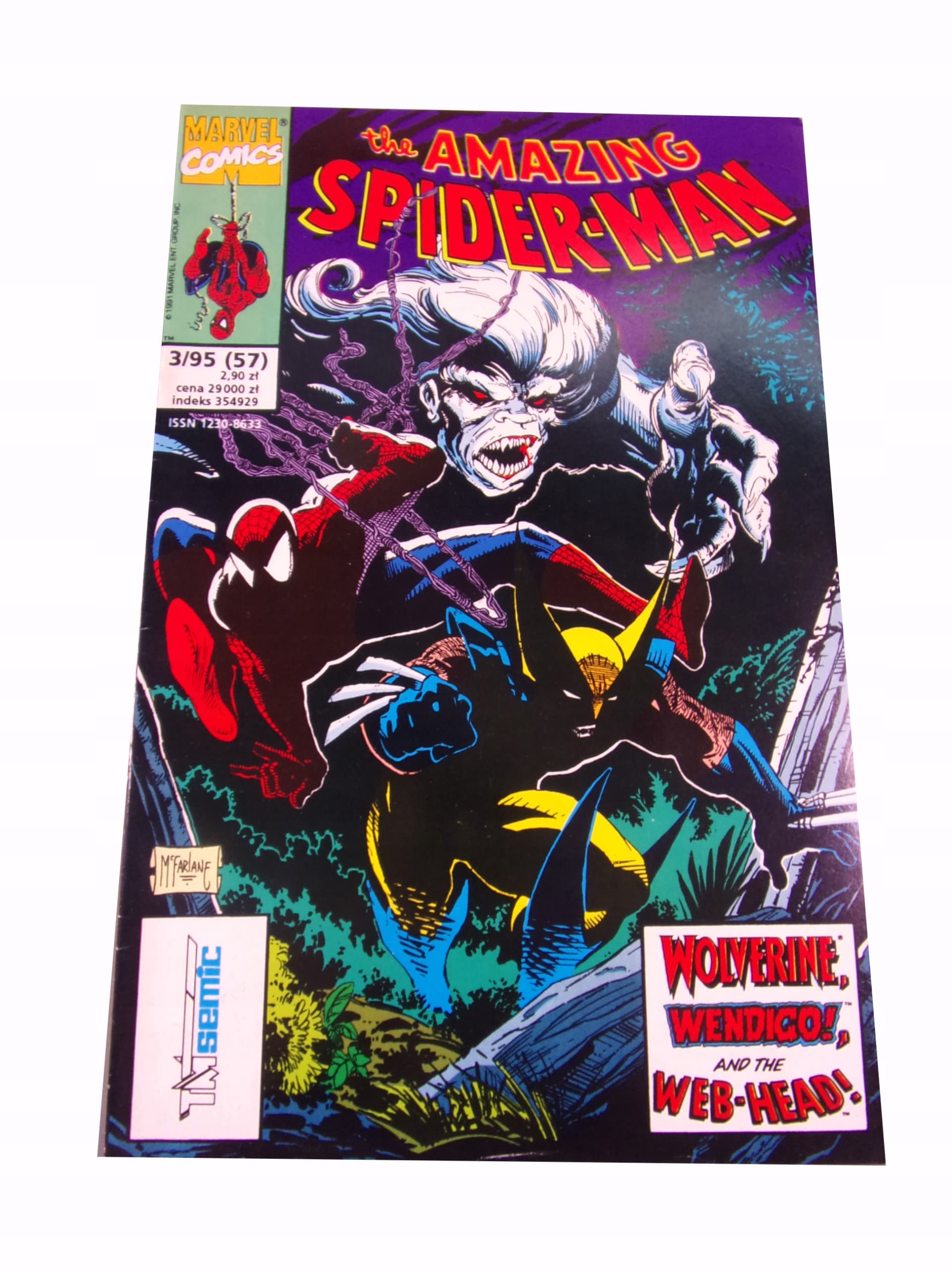SPIDER-MAN 3/95 TM-Semic