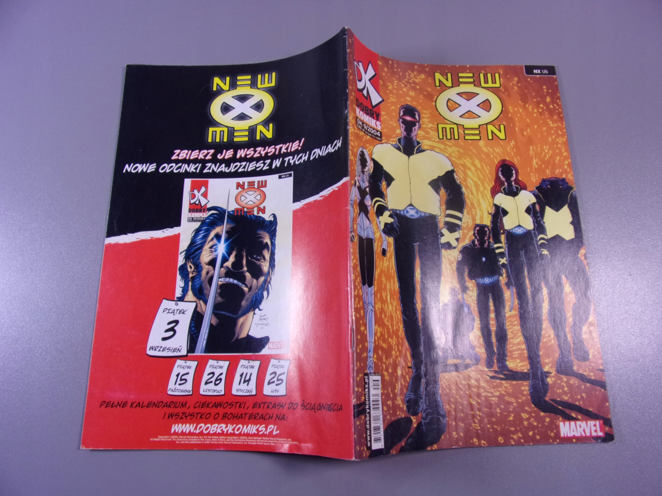 NEW X-MEN 1/6 - DK 9/2004