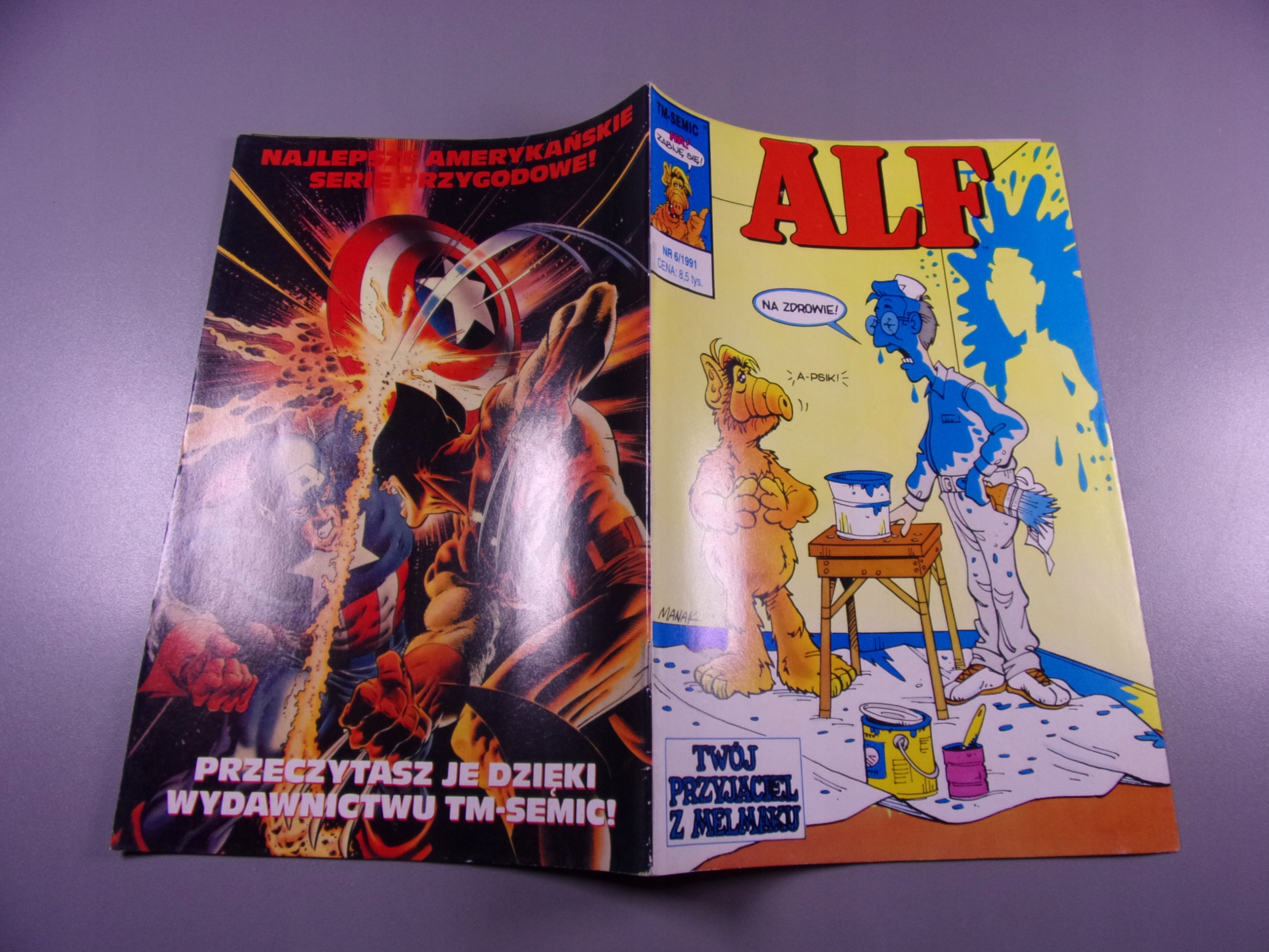 ALF 6/1991 - nowy Tm-Semic! czytaj opis.