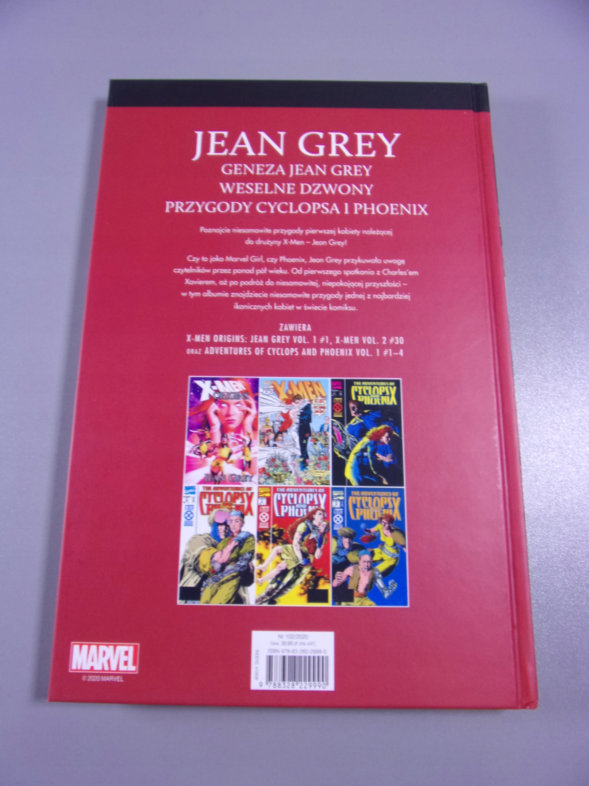 SUPERBOHATEROWIE MARVELA 102. JEAN GREY