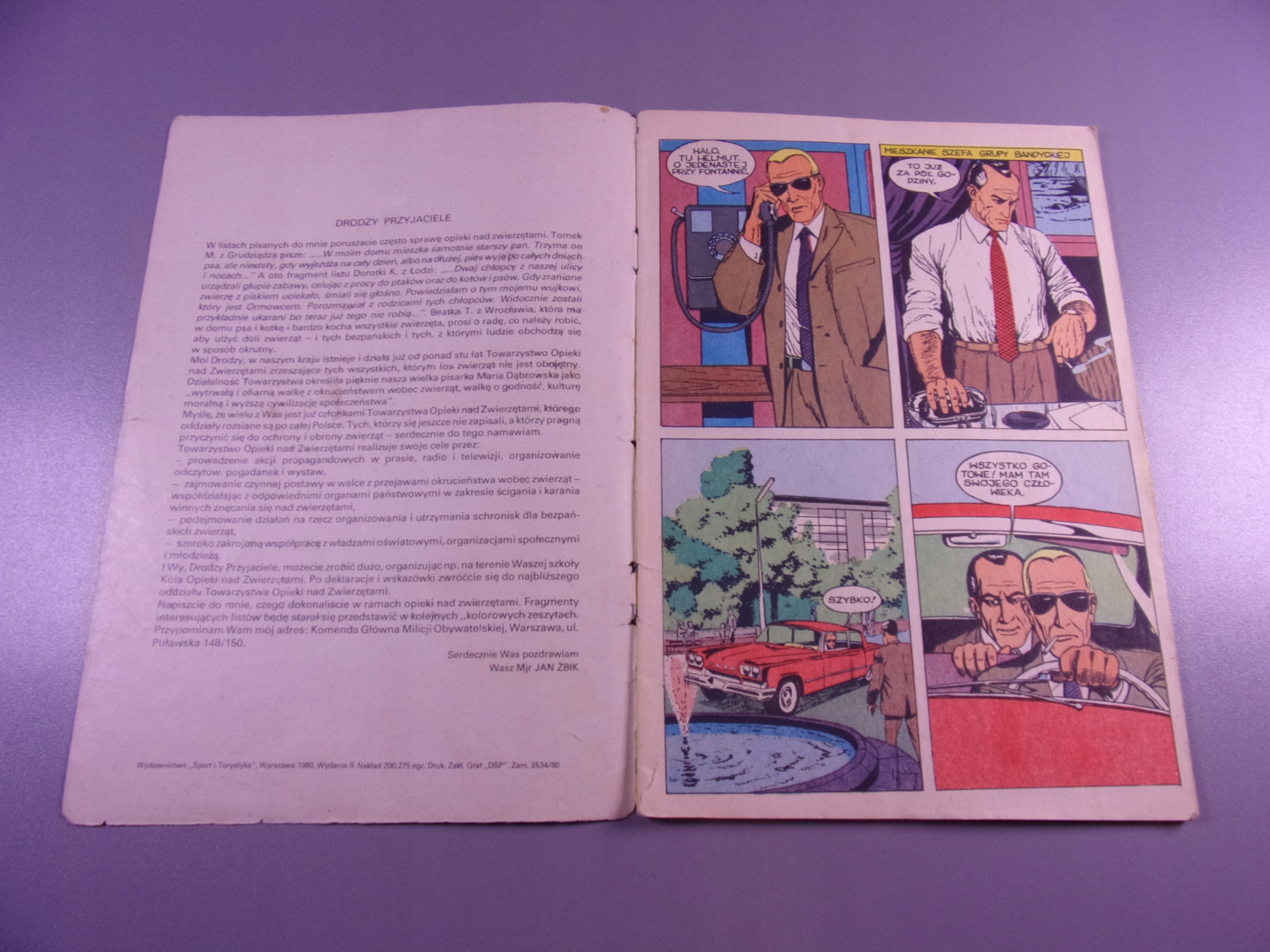 ŻBIK ZŁOTY MAURITIUS 1980 r.