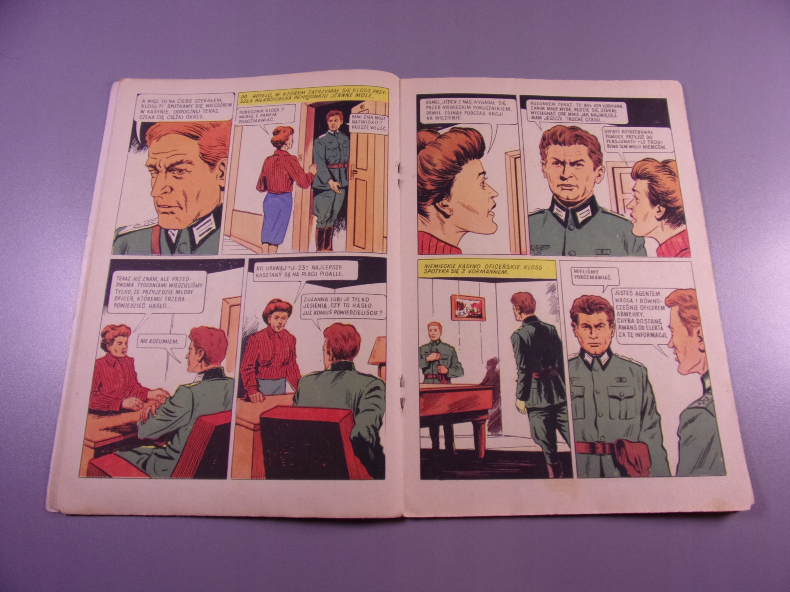 KAPITAN KLOSS 6. HASŁO wyd. I 1971 r.