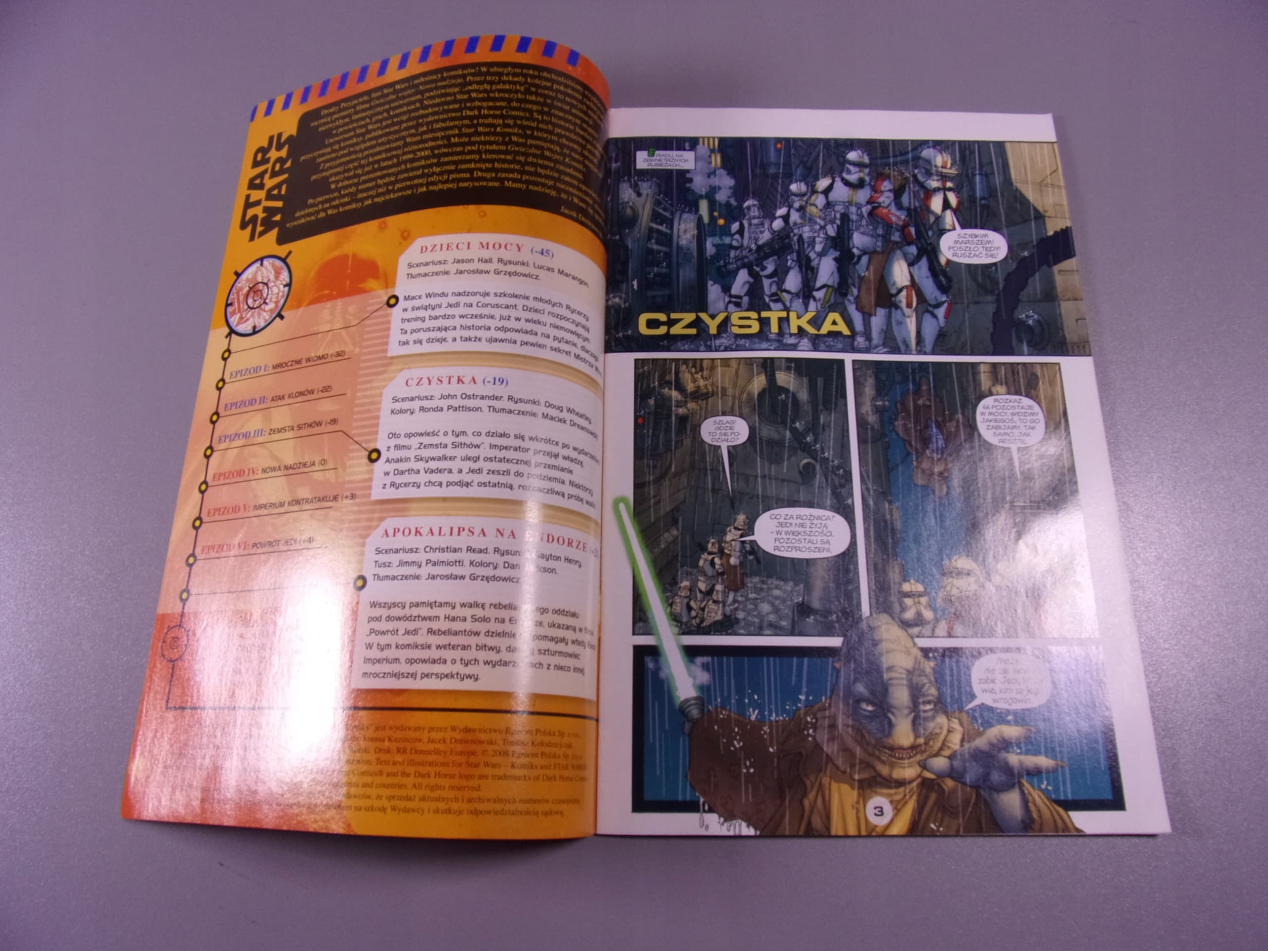 STAR WARS KOMIKS 1/2008