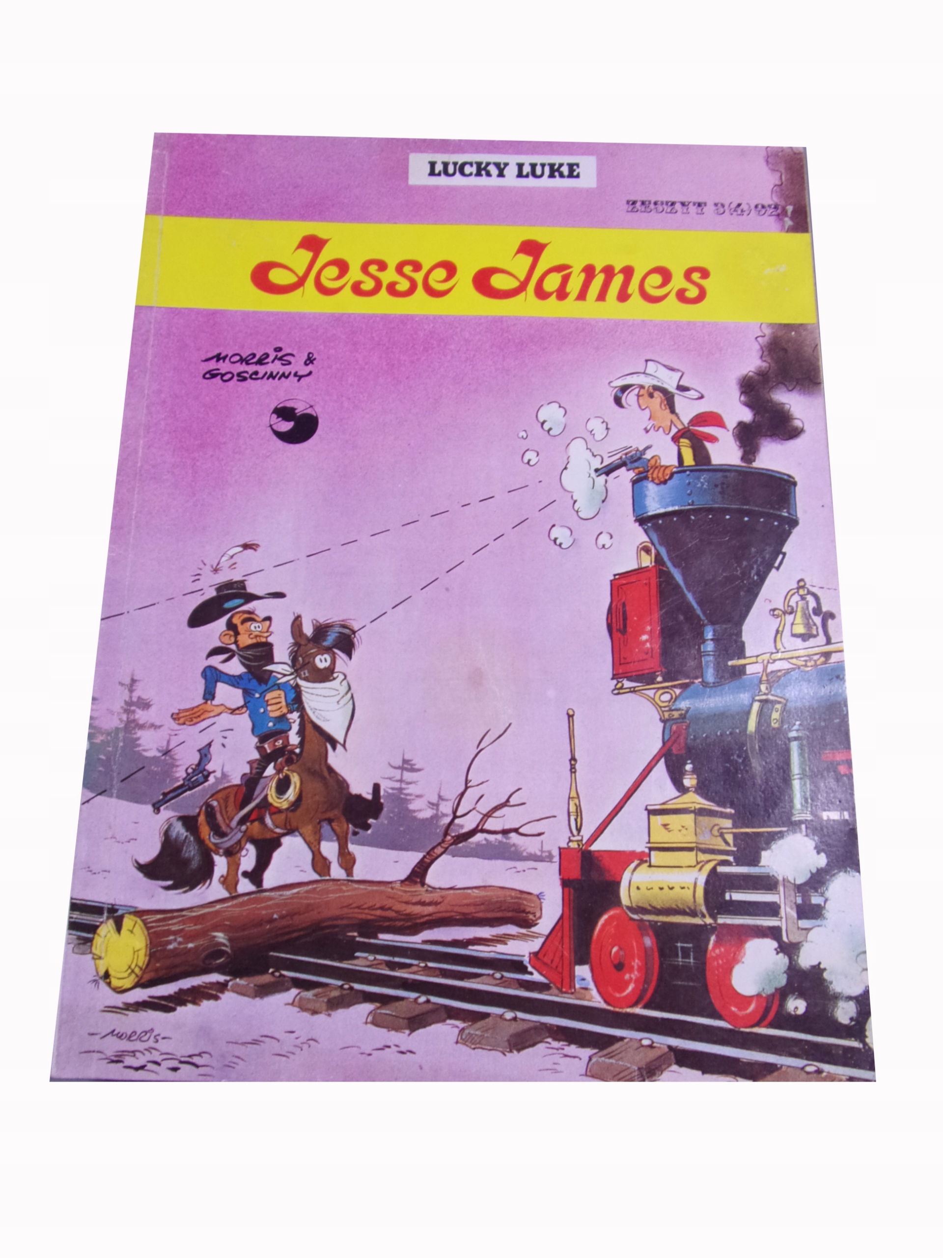 LUCKY LUKE JESSE JAMES wyd. I 1992 r.
