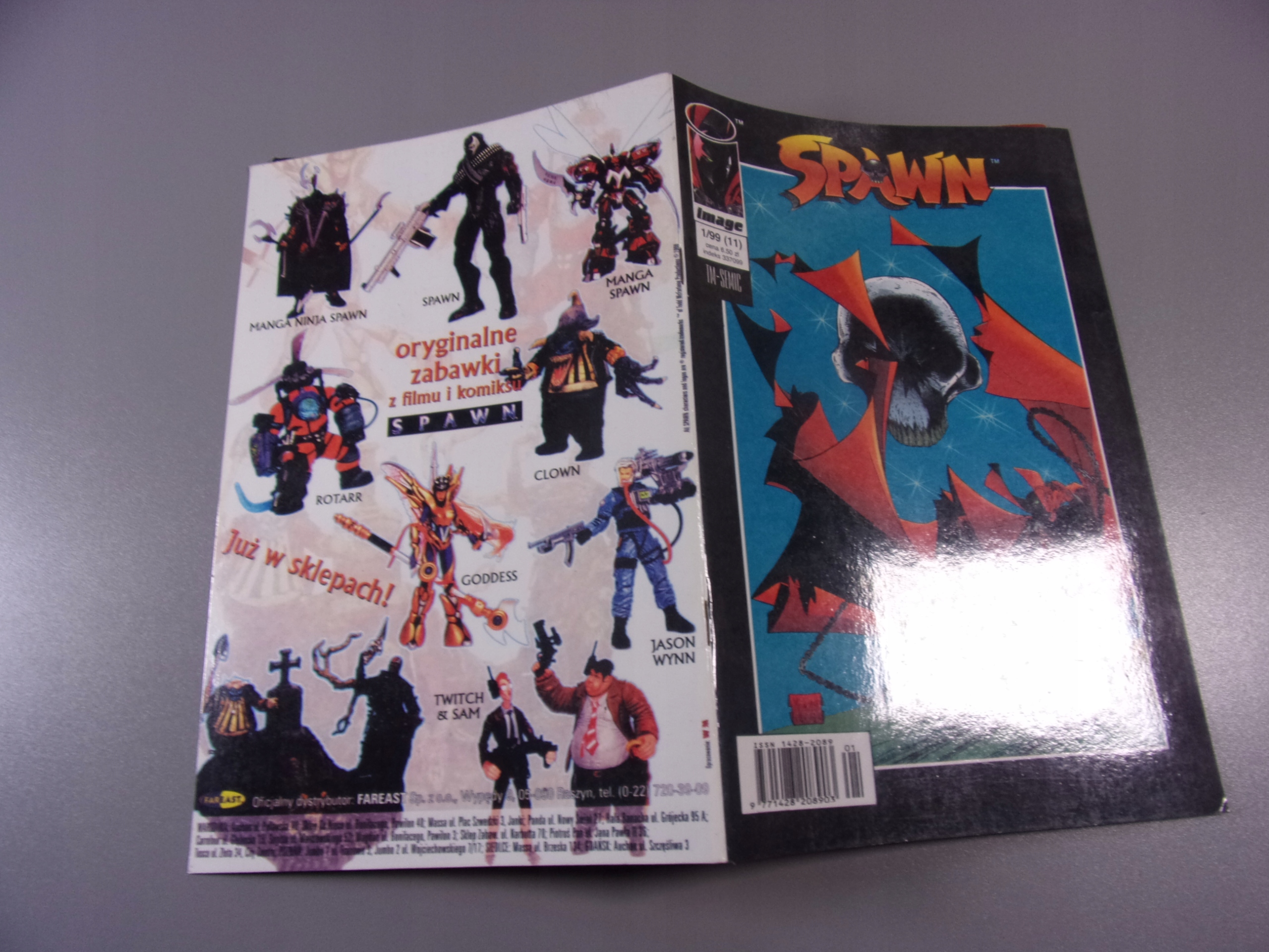 SPAWN #11 1/99 TM-Semic