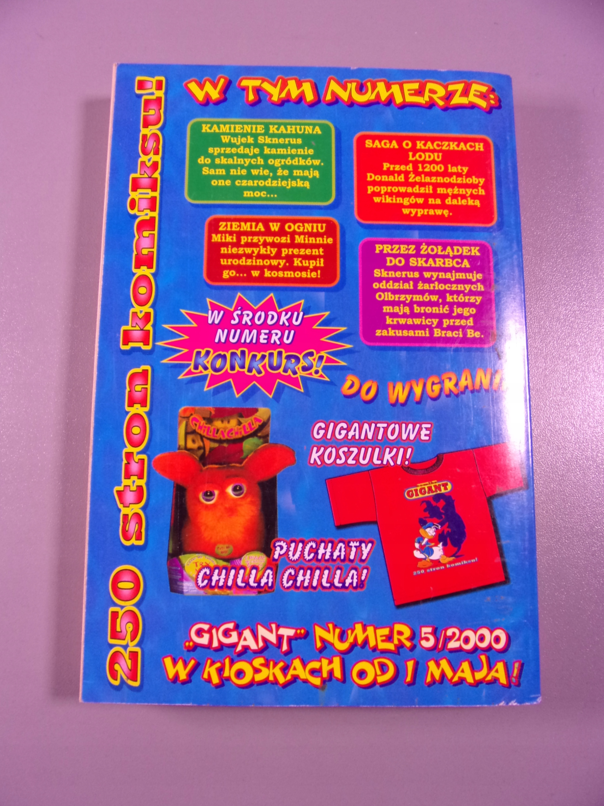 KOMIKS GIGANT 4/2000 KAMIENIE KAHUNA