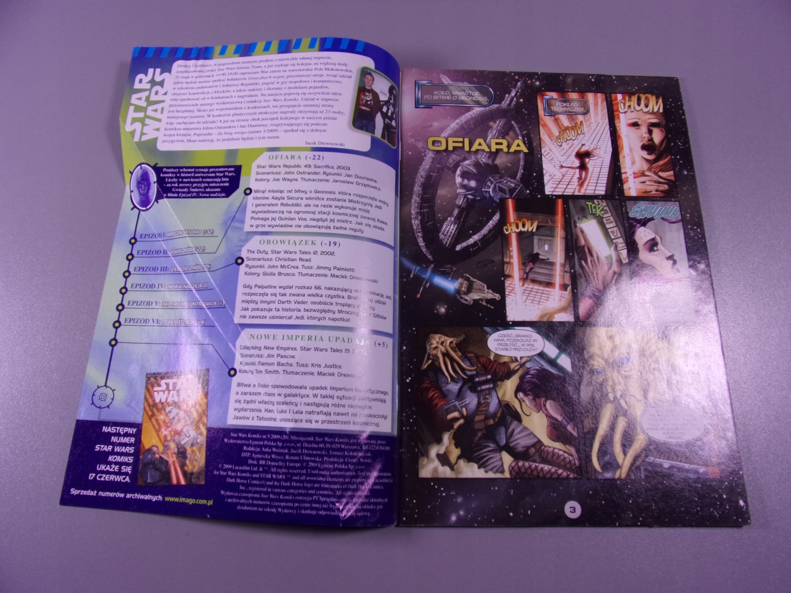 STAR WARS KOMIKS 5/2009