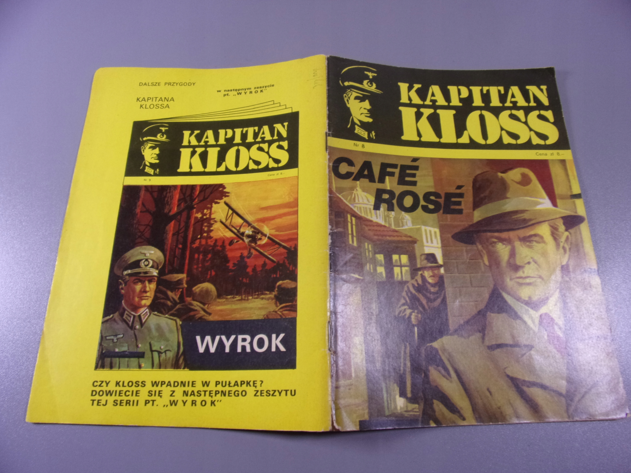 KAPITAN KLOSS CAFE ROSE wyd. I 1972 r.