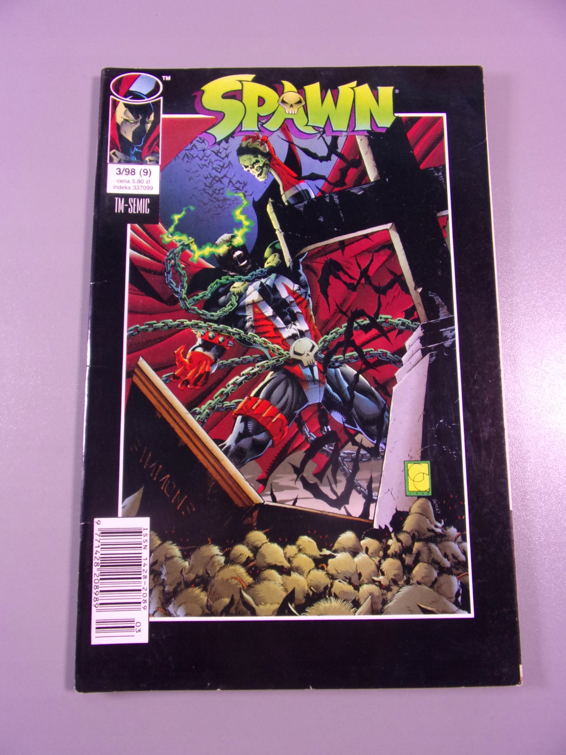 SPAWN #9 3/98 TM-Semic