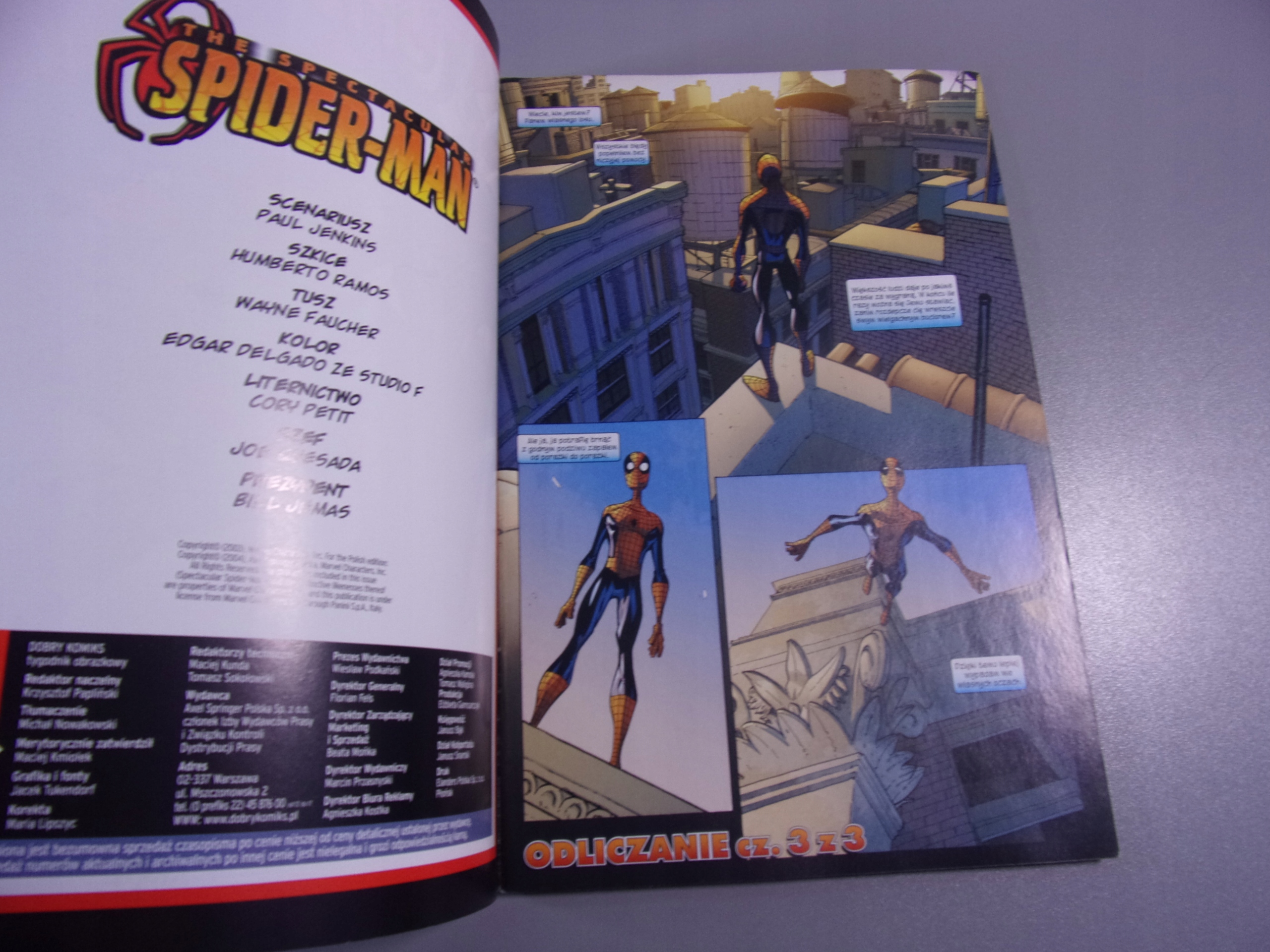 THE SPECTACULAR SPIDER-MAN 5/5 - DK 26/2004