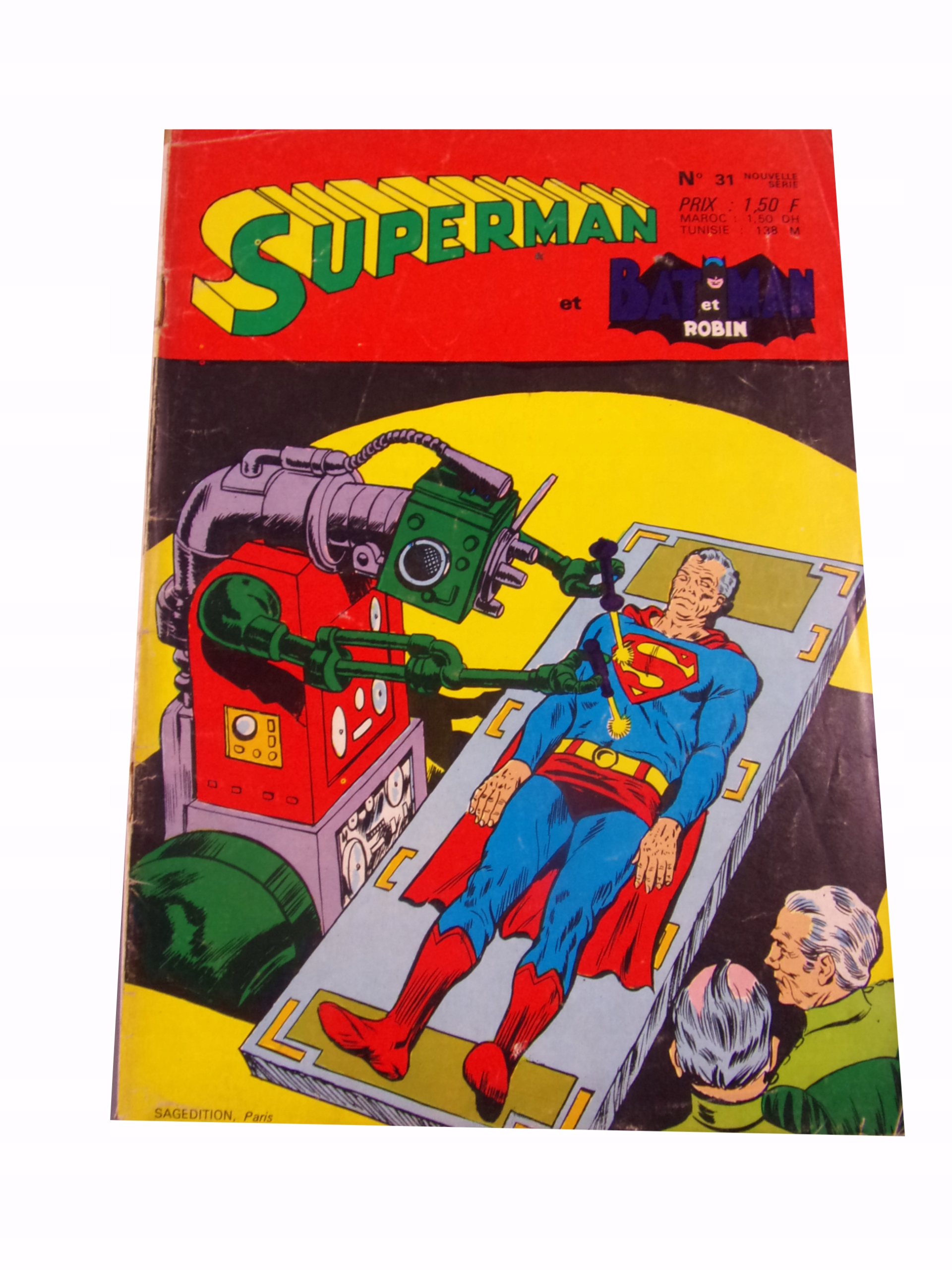 SUPERMAN #31 1971 r. wyd. francuskojęzyczne