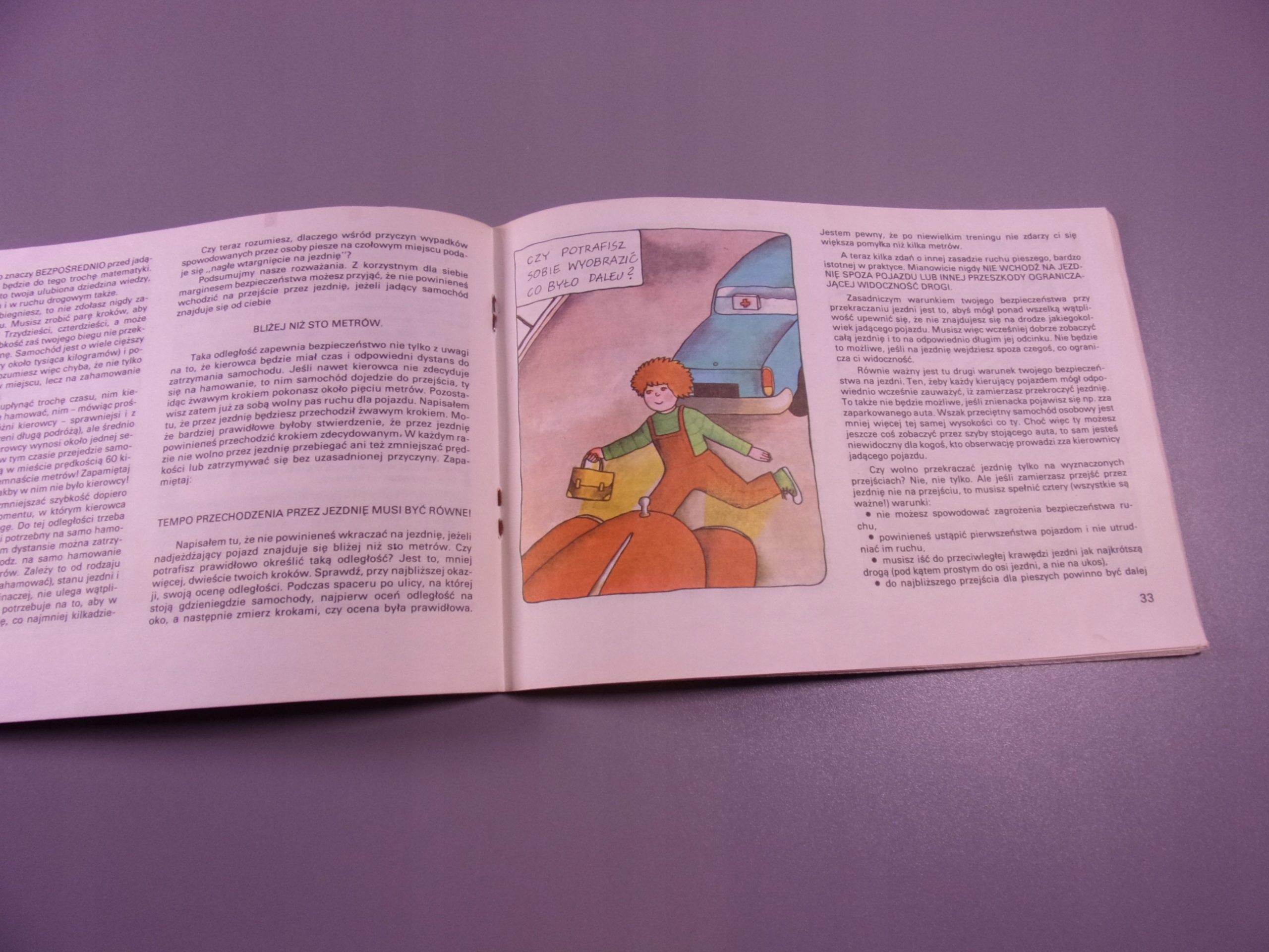 BĄDŹ PARTNEREM NA DRODZE ilustracje Katarzyna Gintowt wyd. I 1985 r.