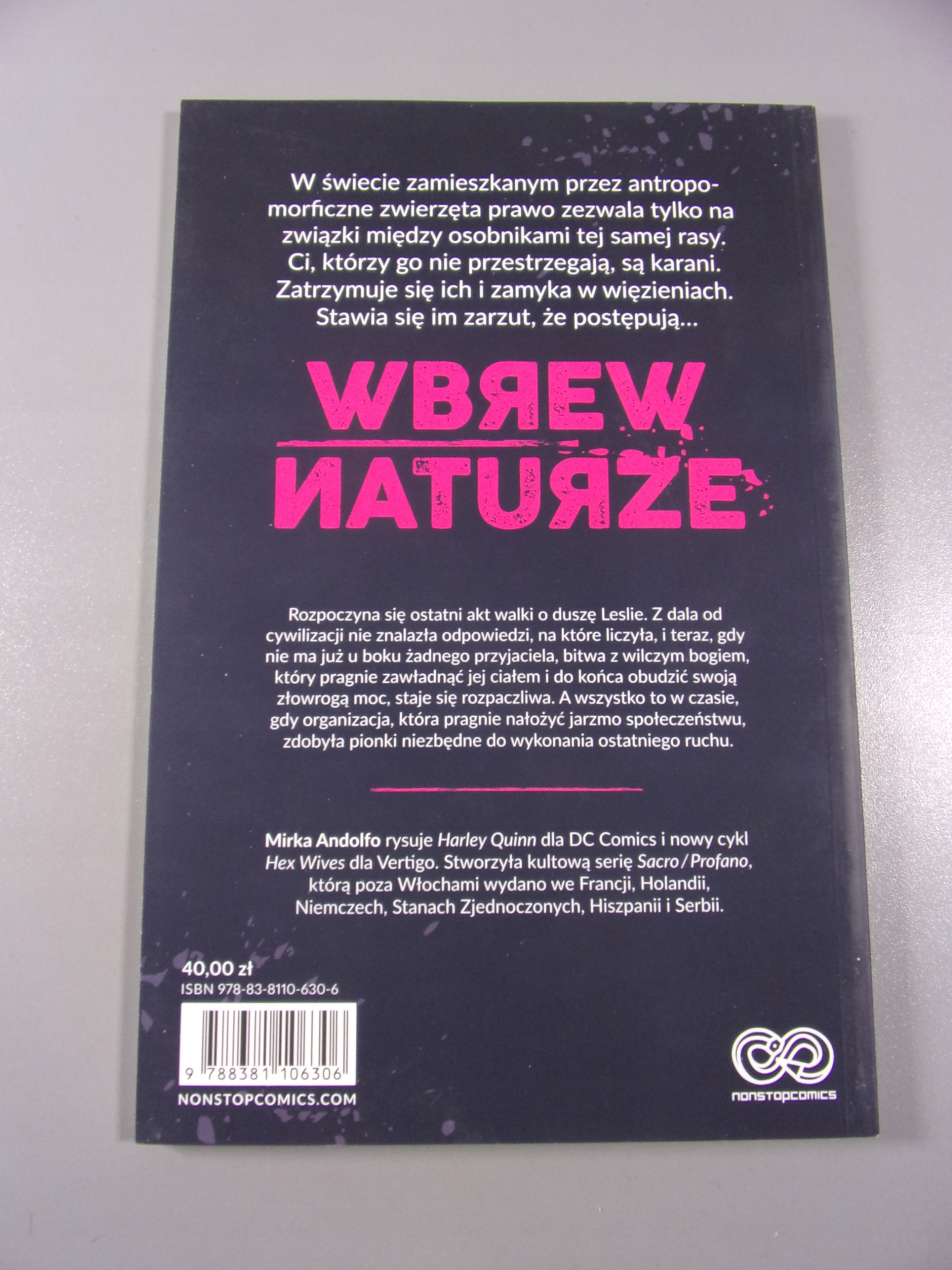 WBREW NATURZE 3. ODRODZENIE wyd. I 2018 r.