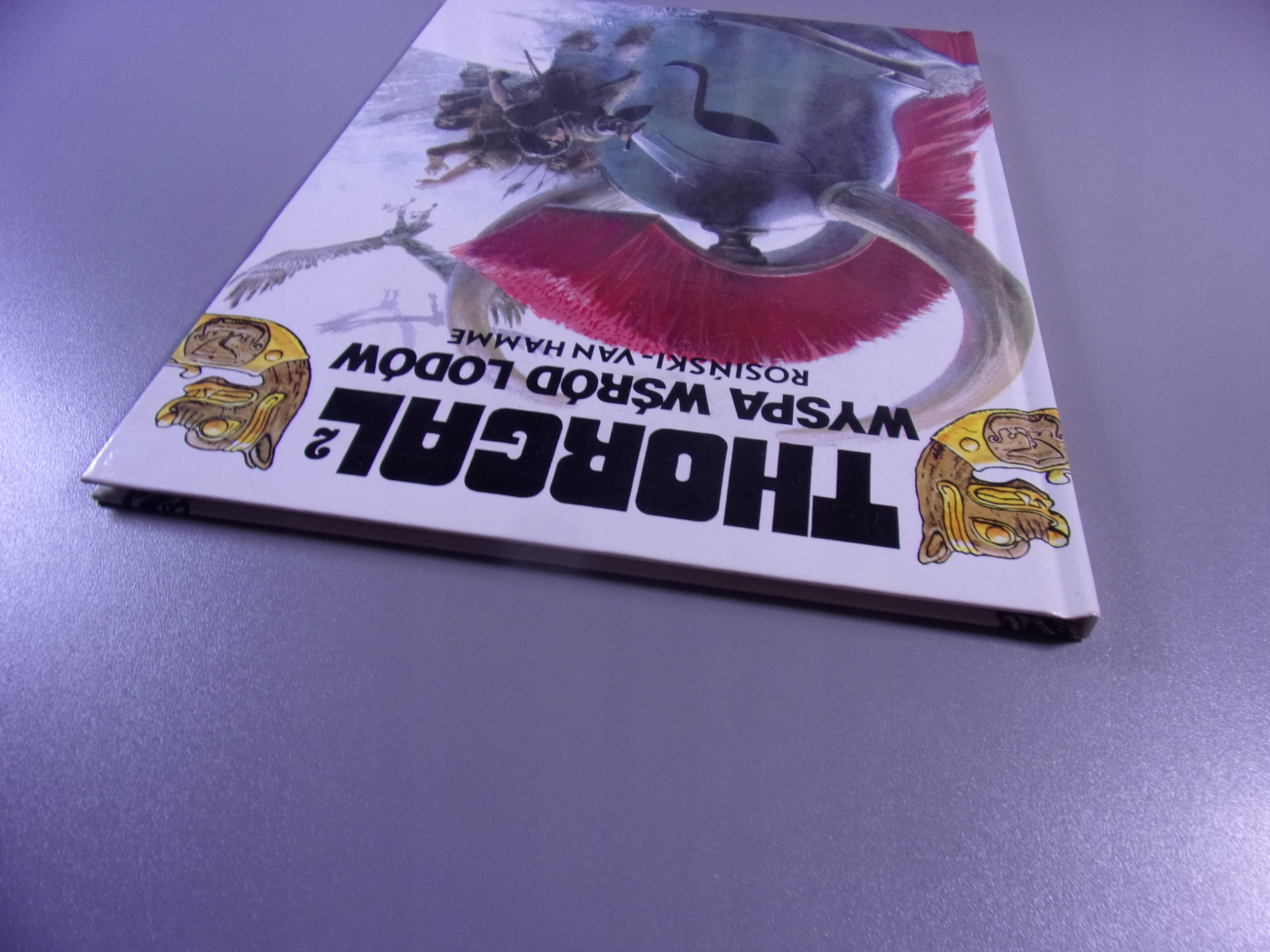 THORGAL WYSPA WŚRÓD LODÓW twarda okładka wyd. I 1994 r. KORONA