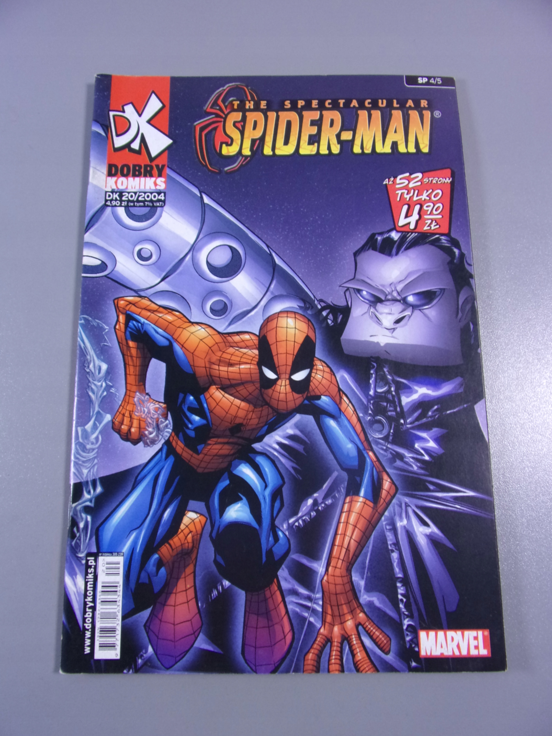 THE SPECTACULAR SPIDER-MAN 4/5 - DK 20/2004