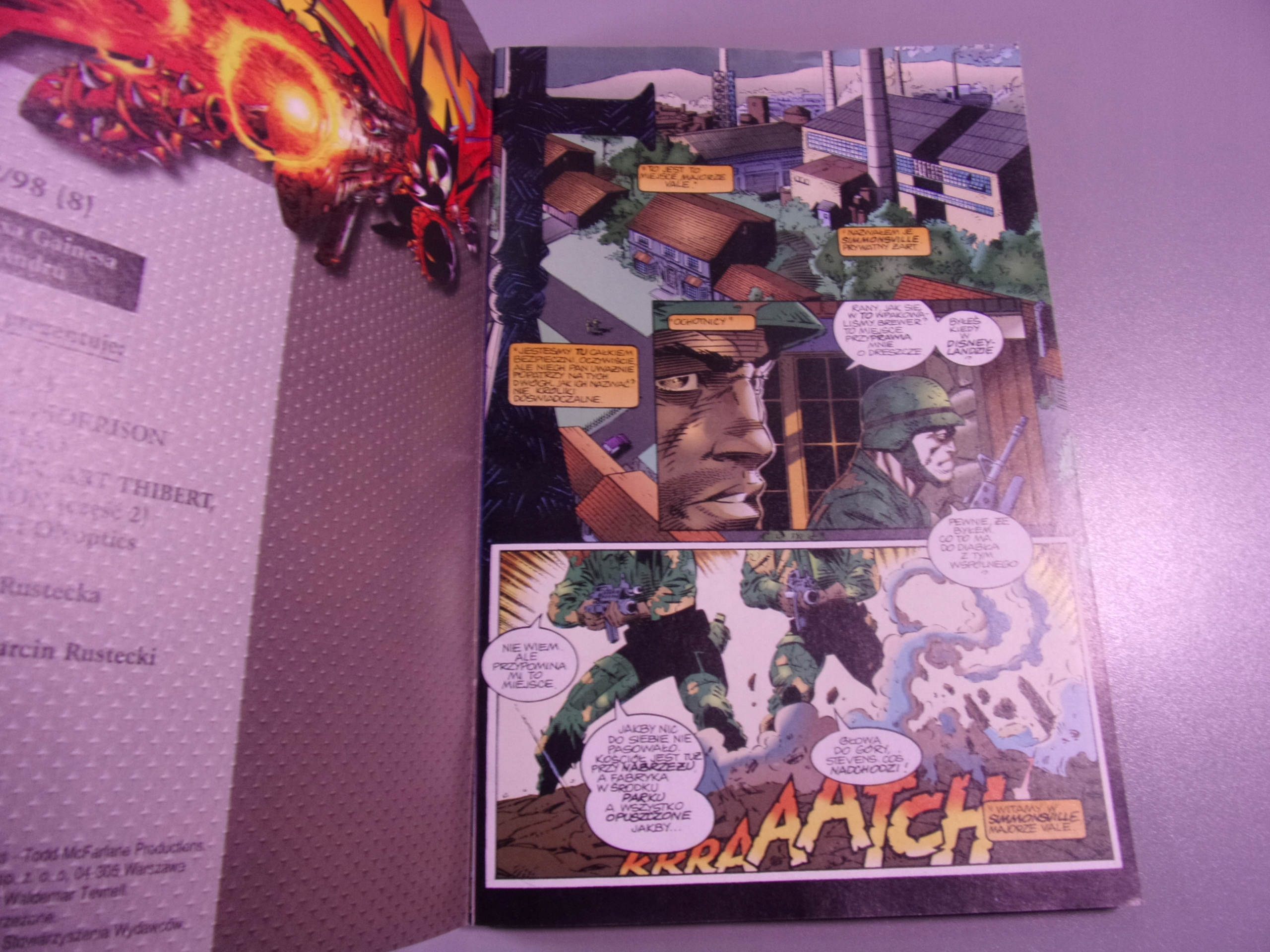 SPAWN #8 2/98 TM-Semic