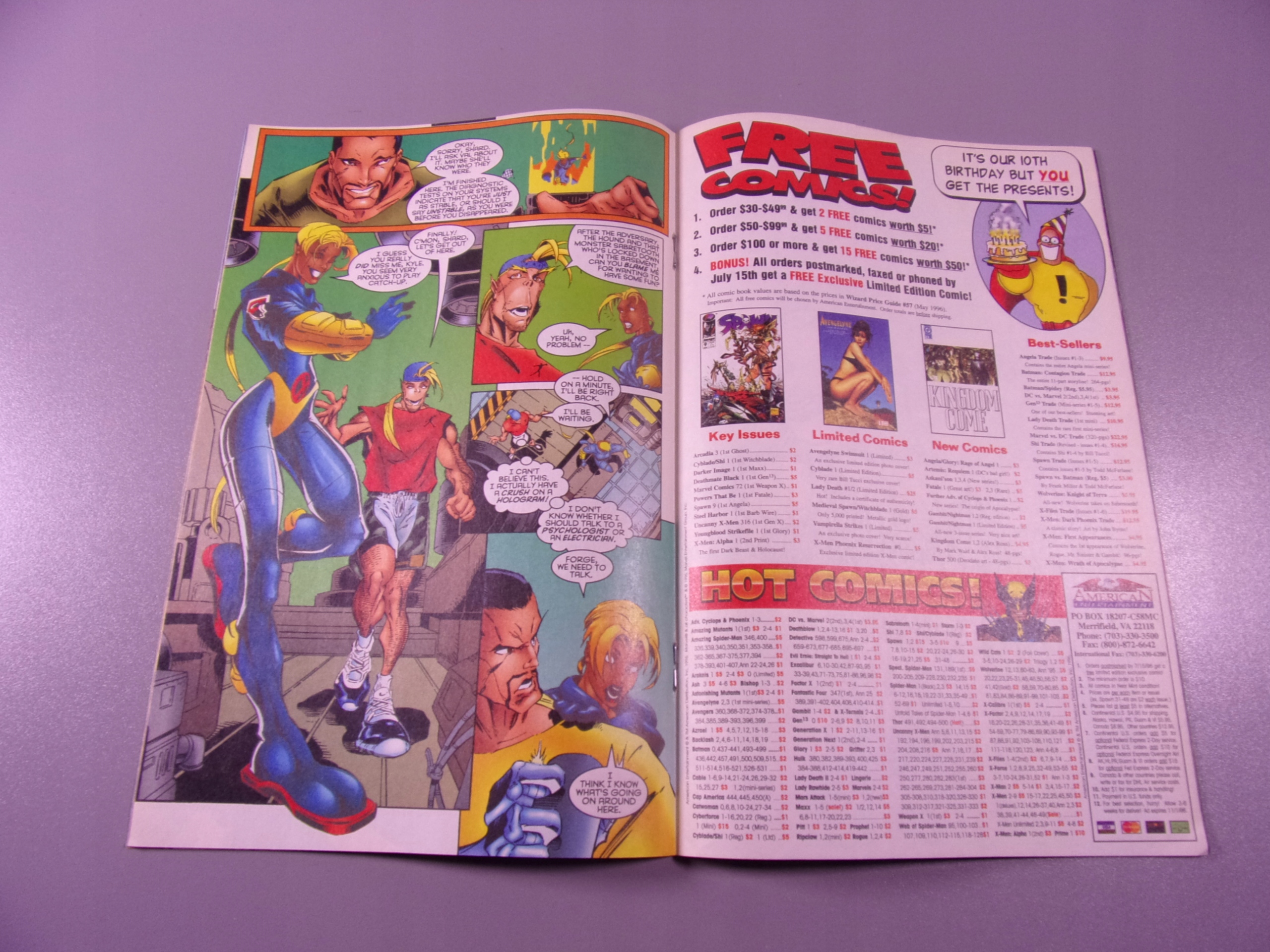 X-MEN X-FACTOR nr 124 7/1996 wydanie anglojęzyczne