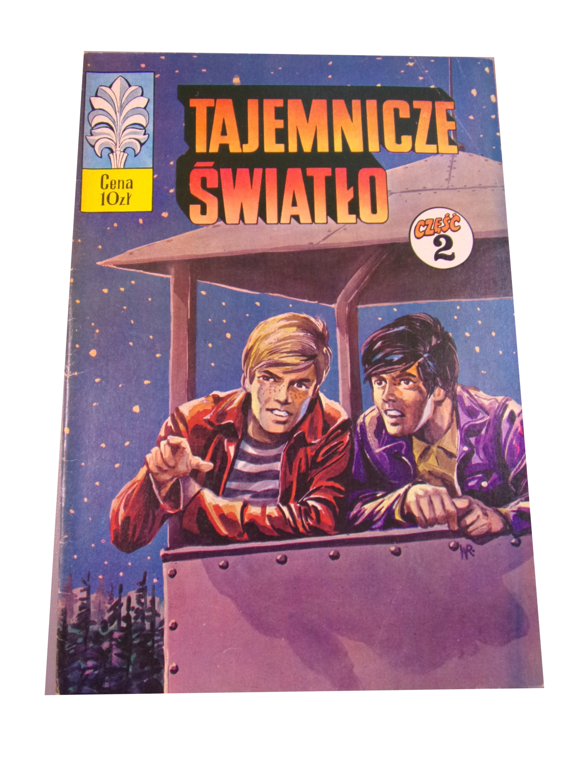 KAPITAN ŻBIK TAJEMNICZE ŚWIATŁO 2 wyd. I 1977 r.
