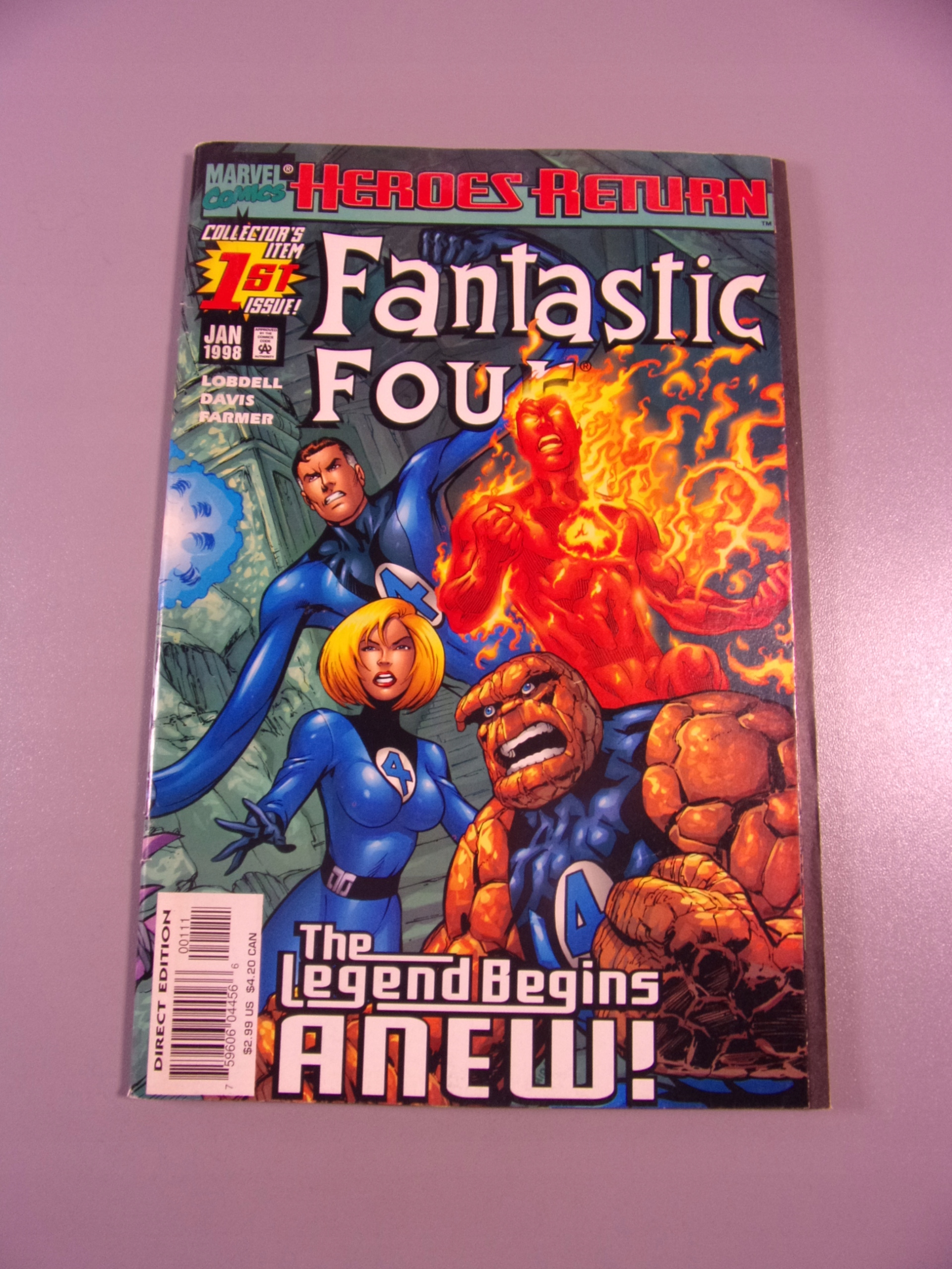 FANTASTIC FOUR #1 1998 r. wyd. anglojęzyczne