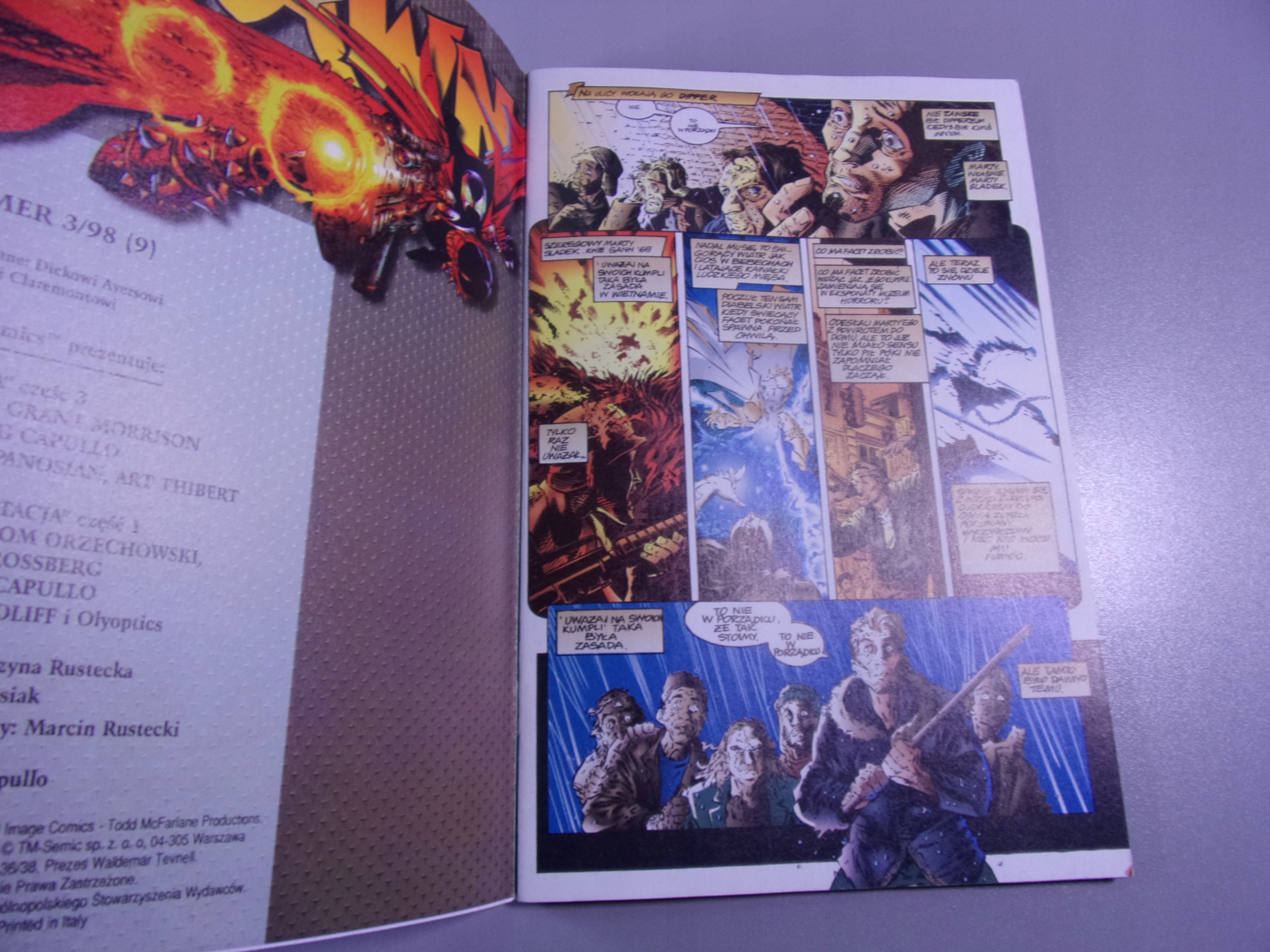 SPAWN #9 3/98 TM-Semic