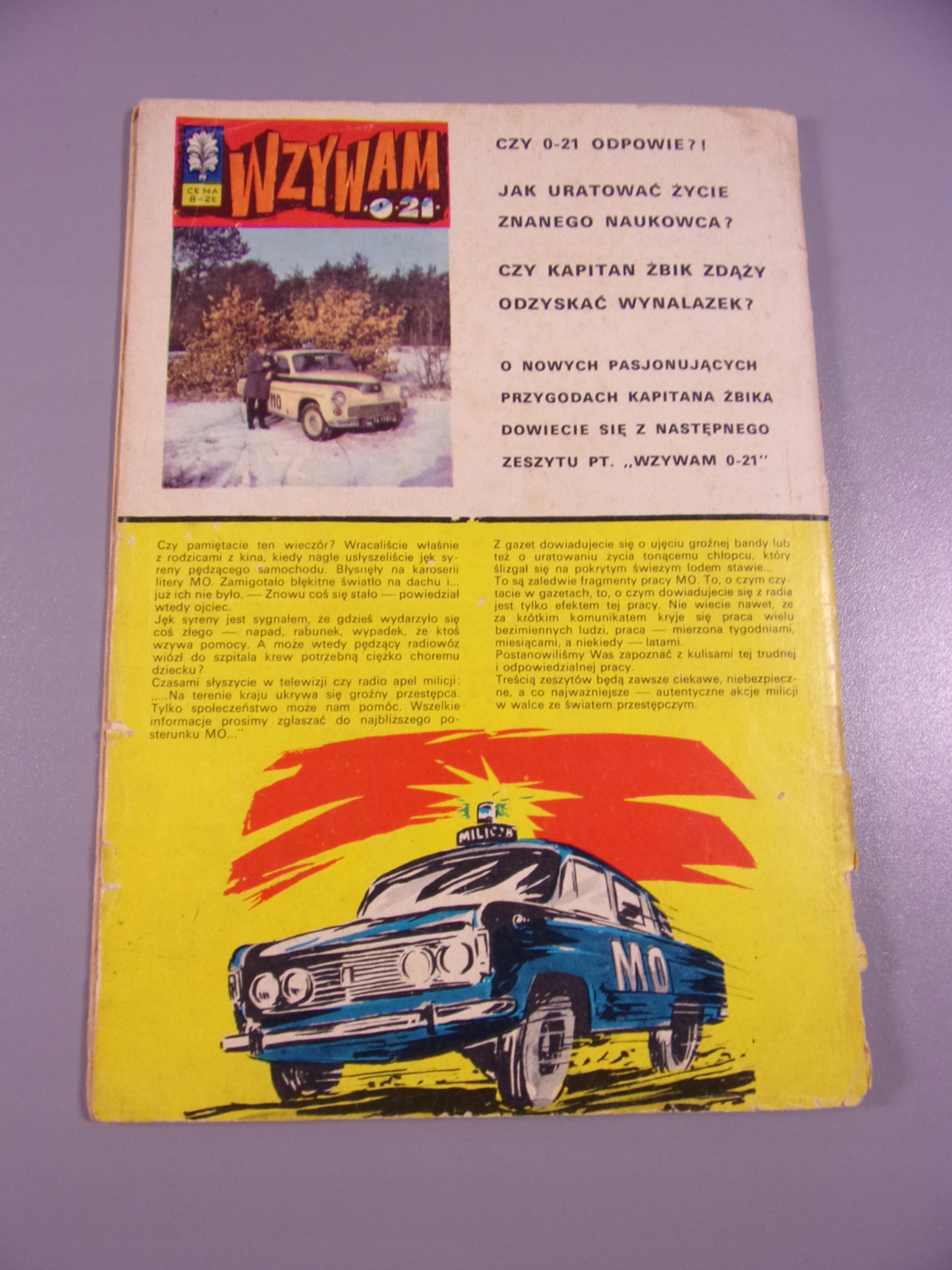 KAPITAN ŻBIK DIADEM TAMARY wydanie I 1969 r.