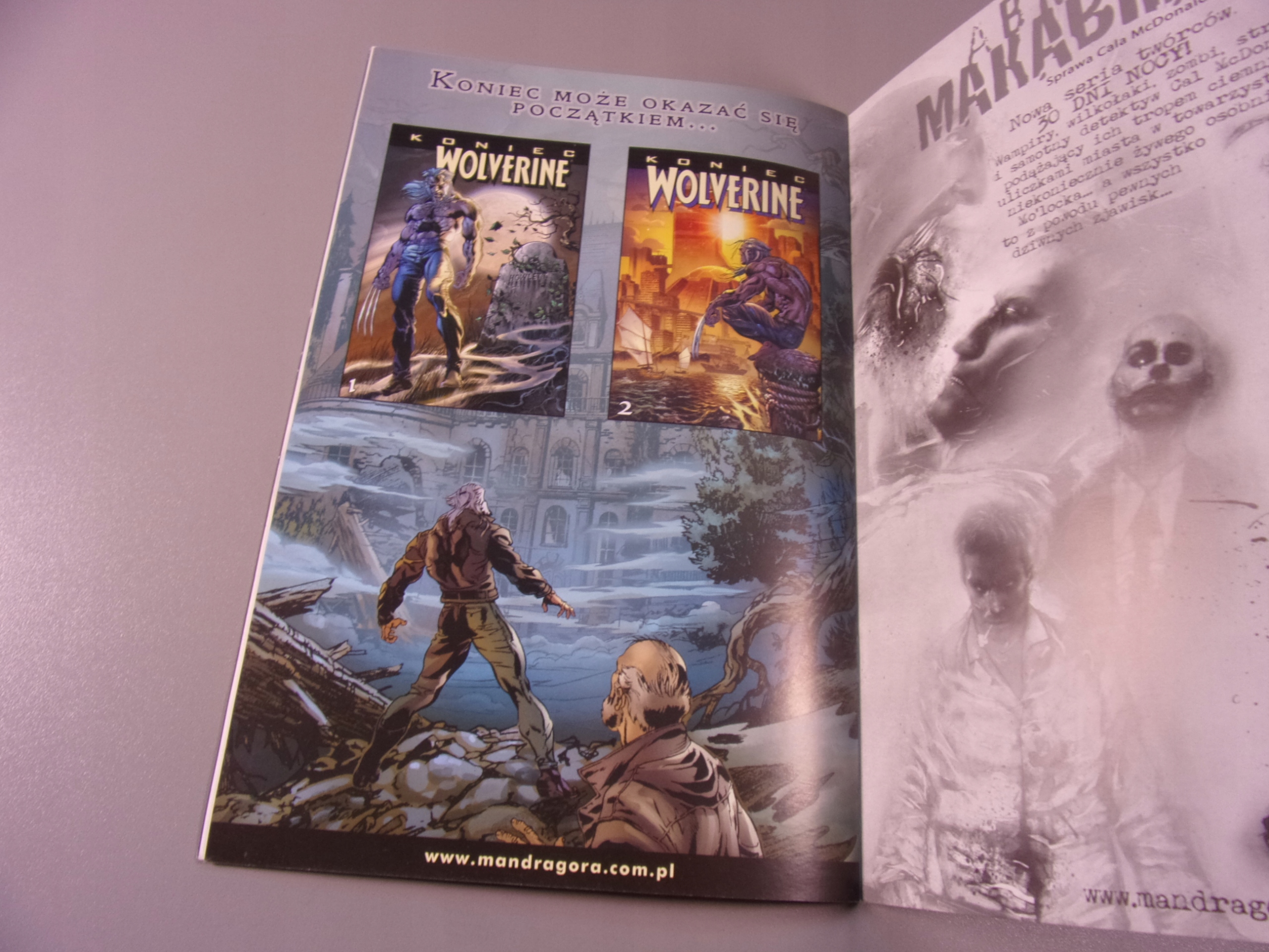 HULK WOLVERINE SZEŚĆ GODZIN #3 2004 r. MANDRAGORA