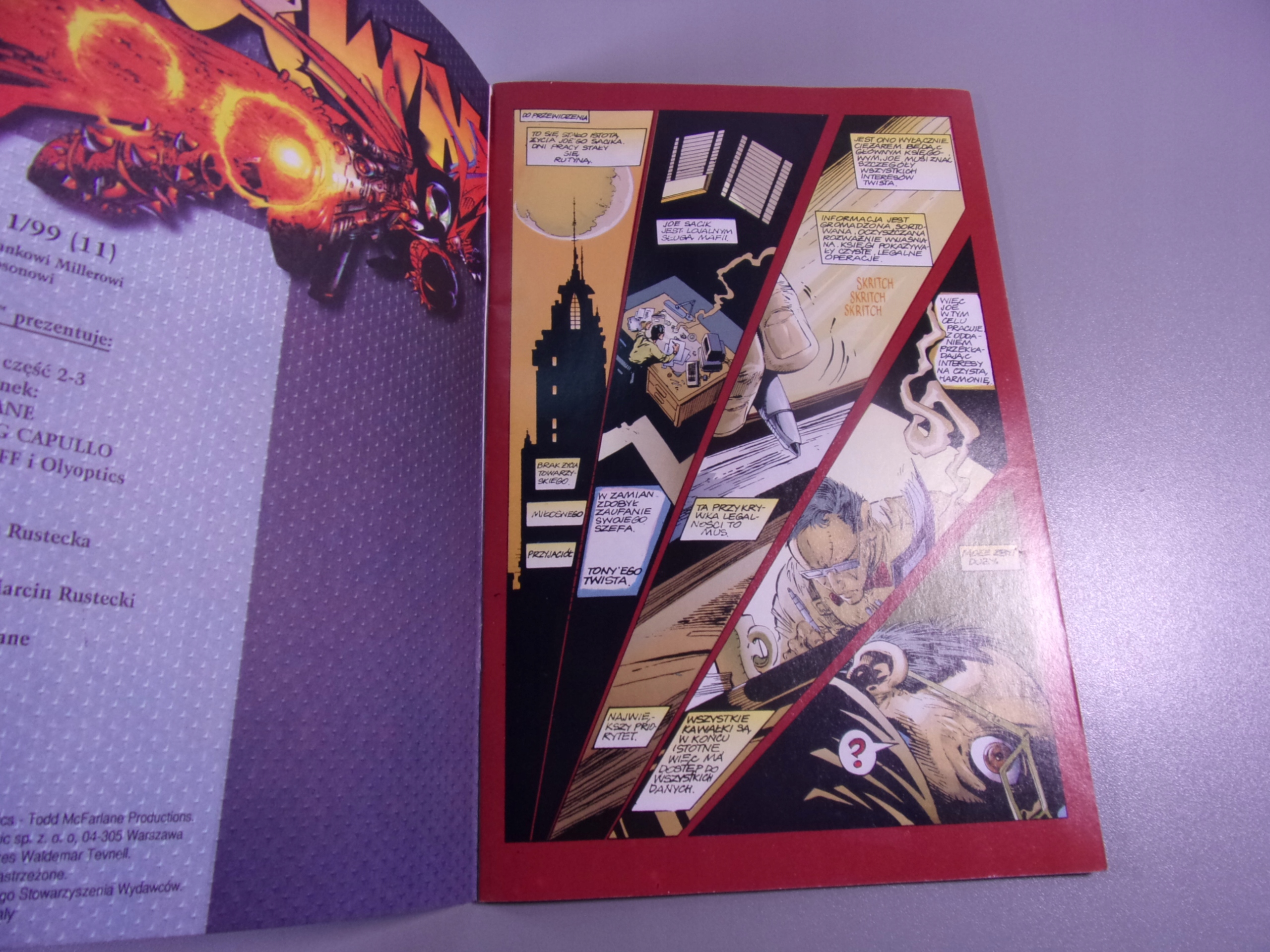 SPAWN #11 1/99 TM-Semic