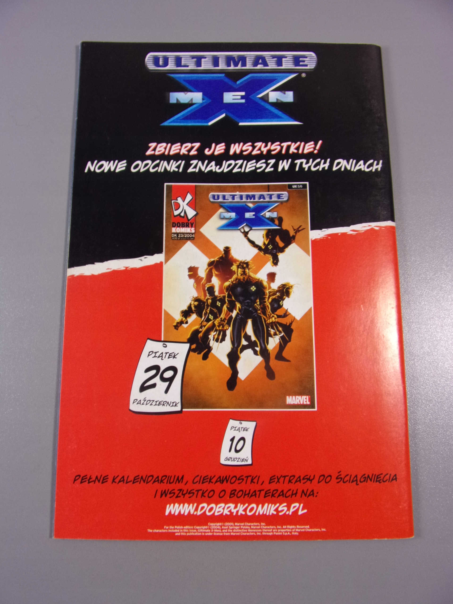 ULTIMATE X-MEN 4/6 - DK 17/2004