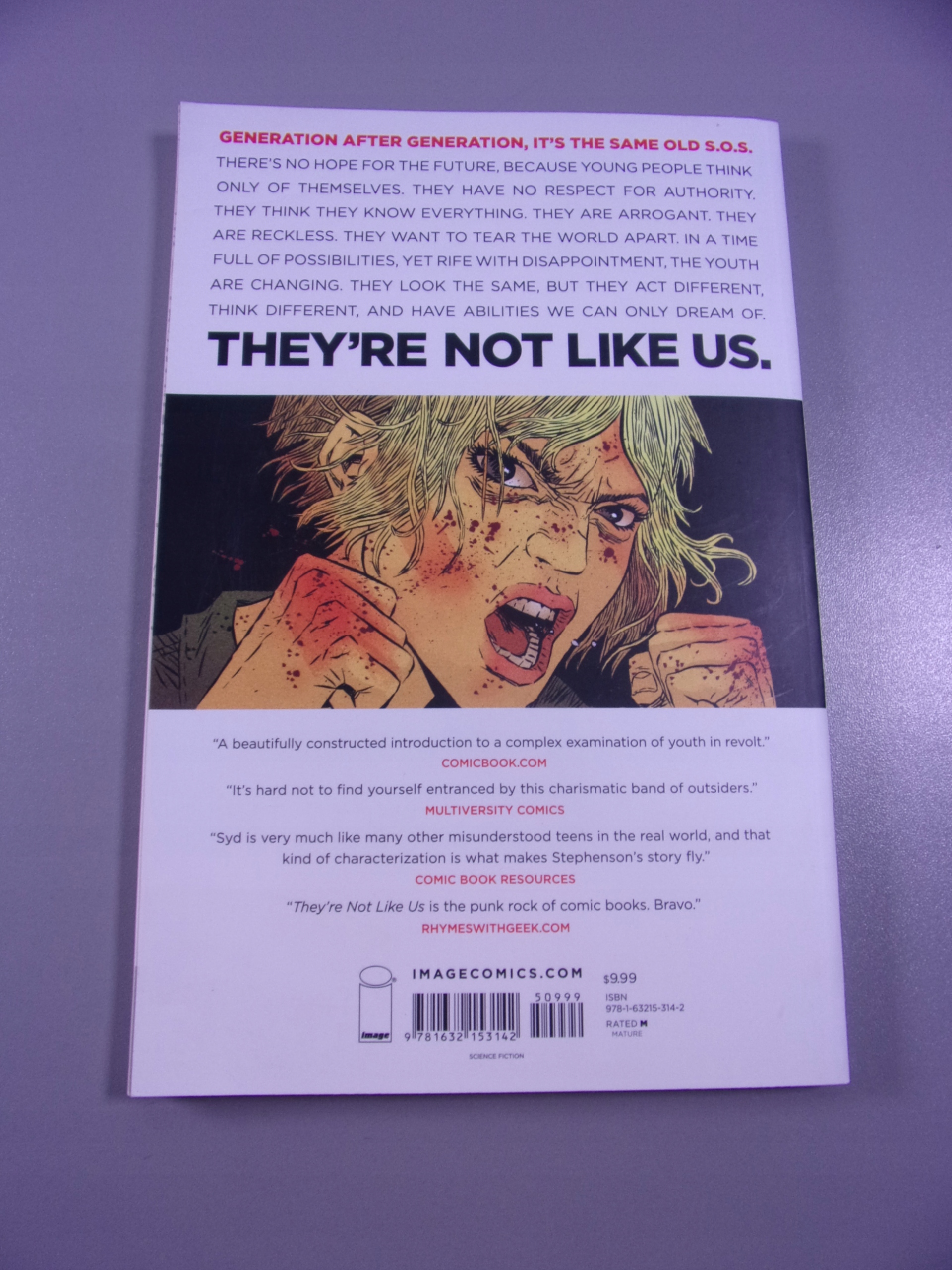 THEY'RE NOT LIKE US 2015 r. wyd. anglojęzyczne