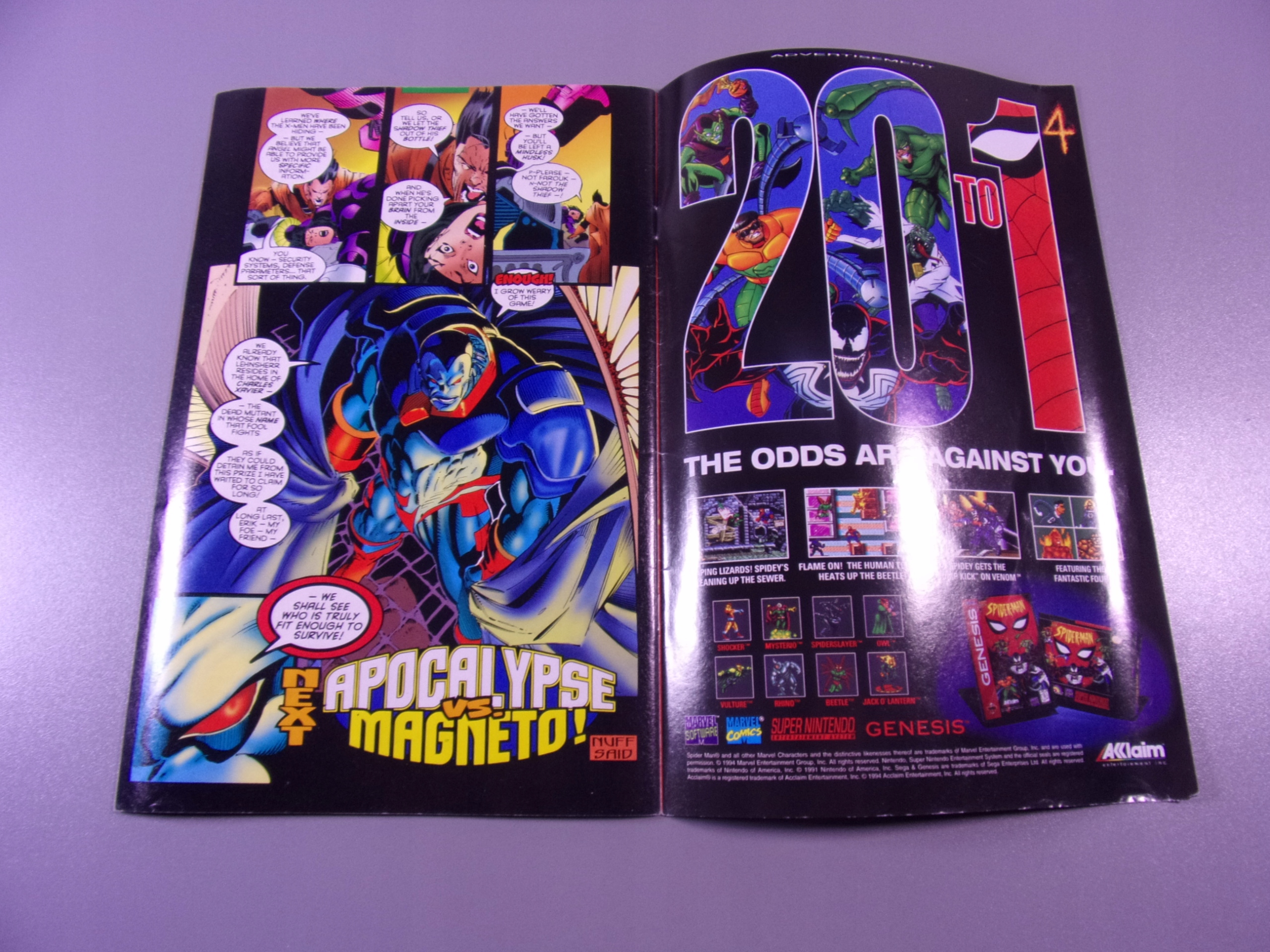 THE AMAZING X-MEN 4/1994 r. wyd. anglojęzyczne