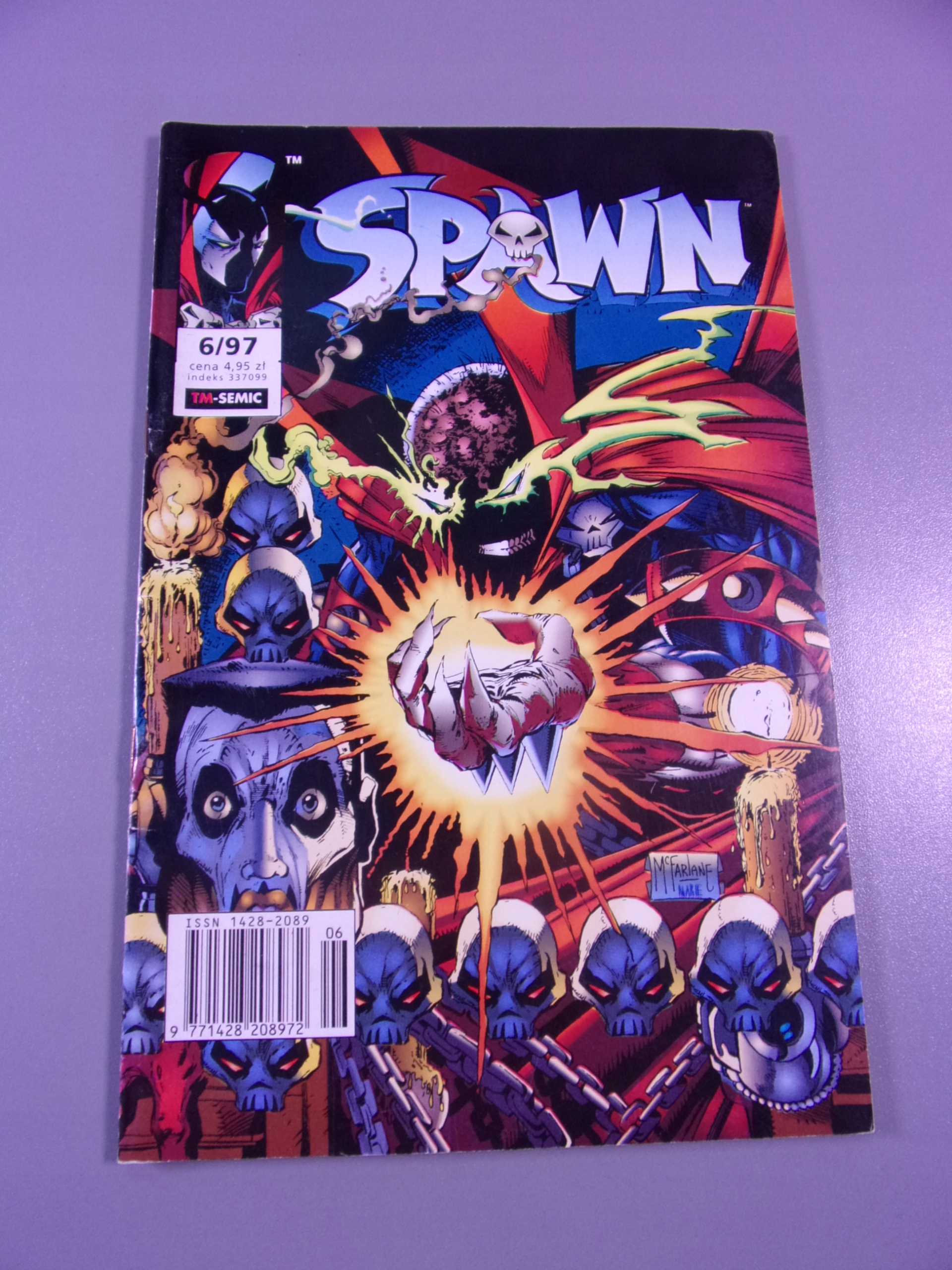SPAWN #6 6/97 TM-Semic