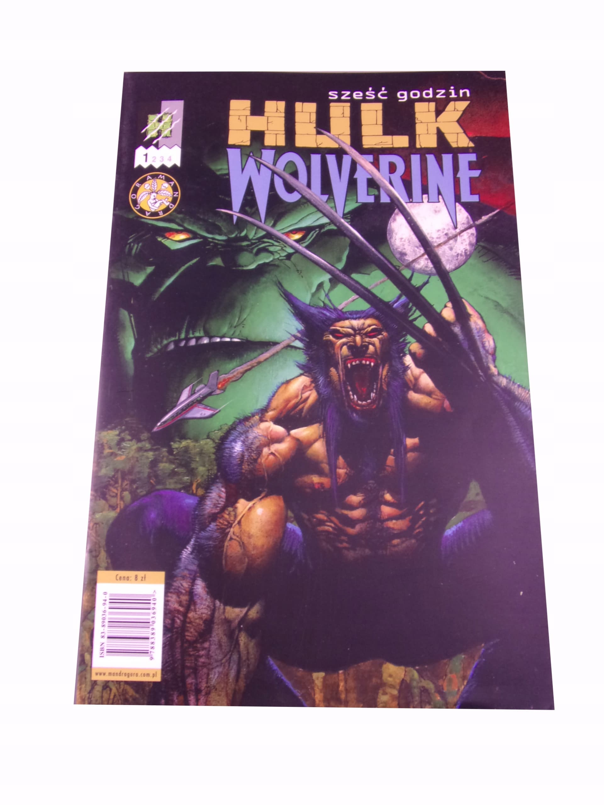 HULK WOLVERINE SZEŚĆ GODZIN #1 2004 r. MANDRAGORA