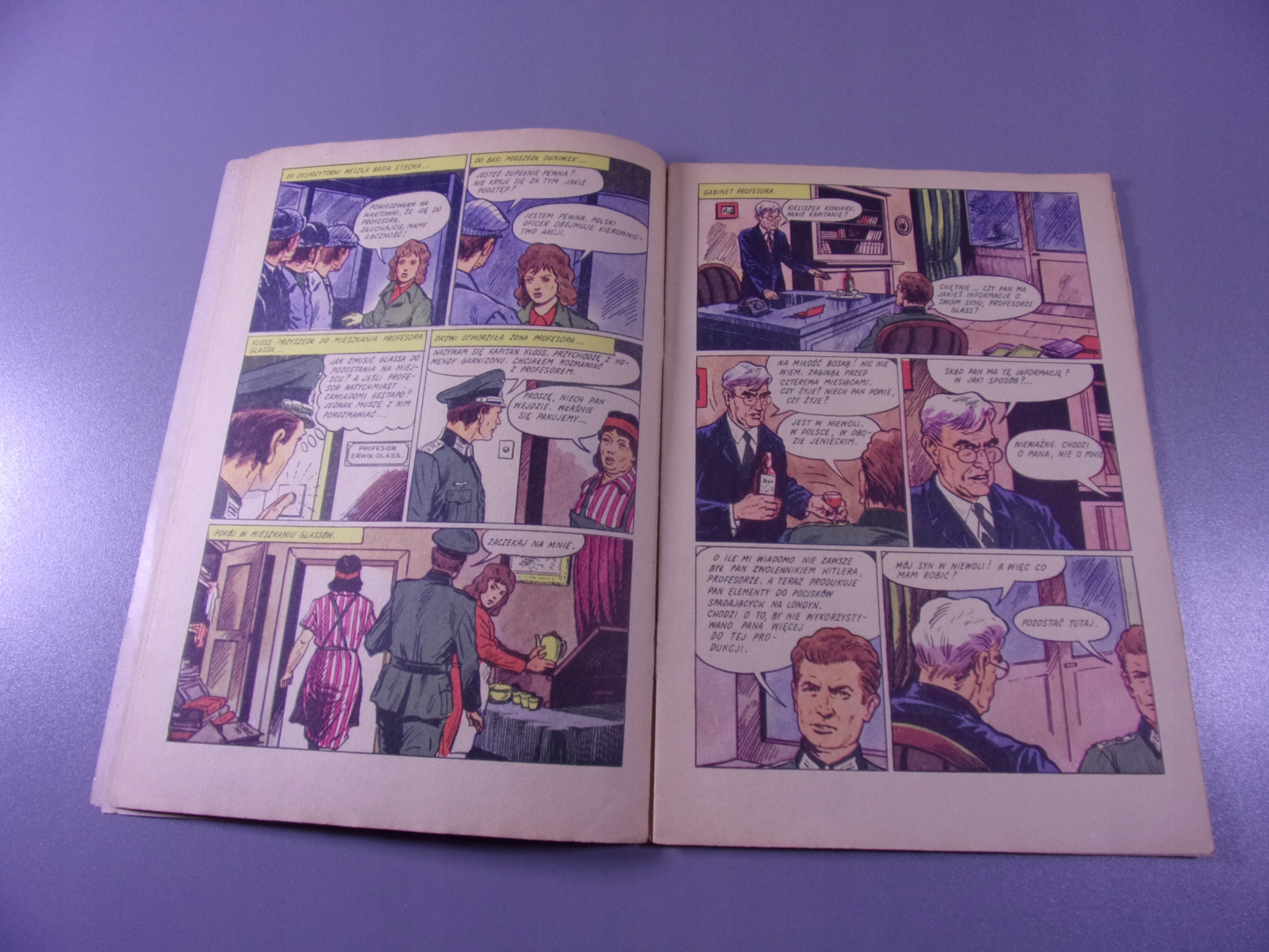 KAPITAN KLOSS OBLĘŻENIE wyd. I 1973 r.