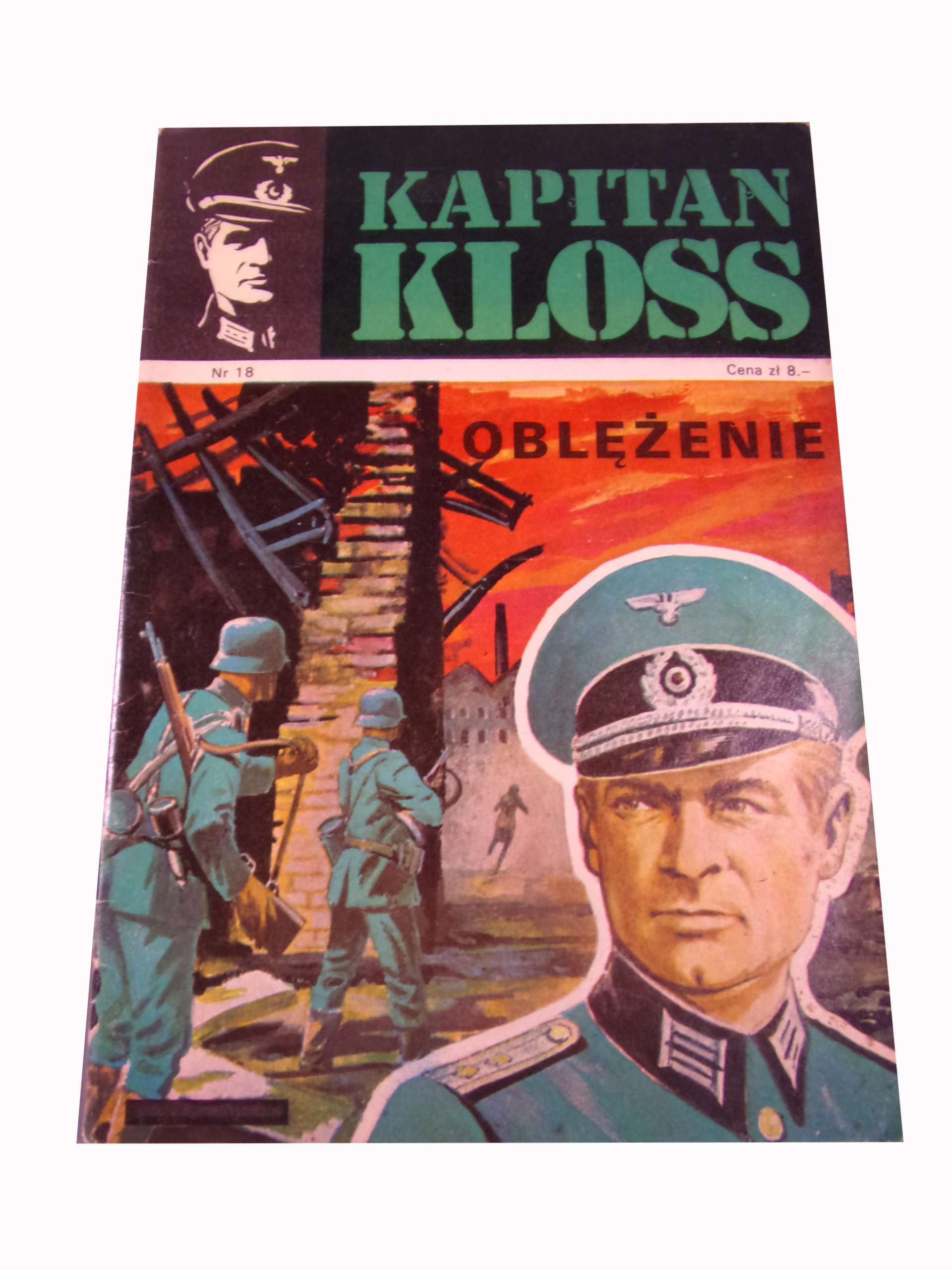 KAPITAN KLOSS 18. OBLĘŻENIE wydanie I 1973 r.