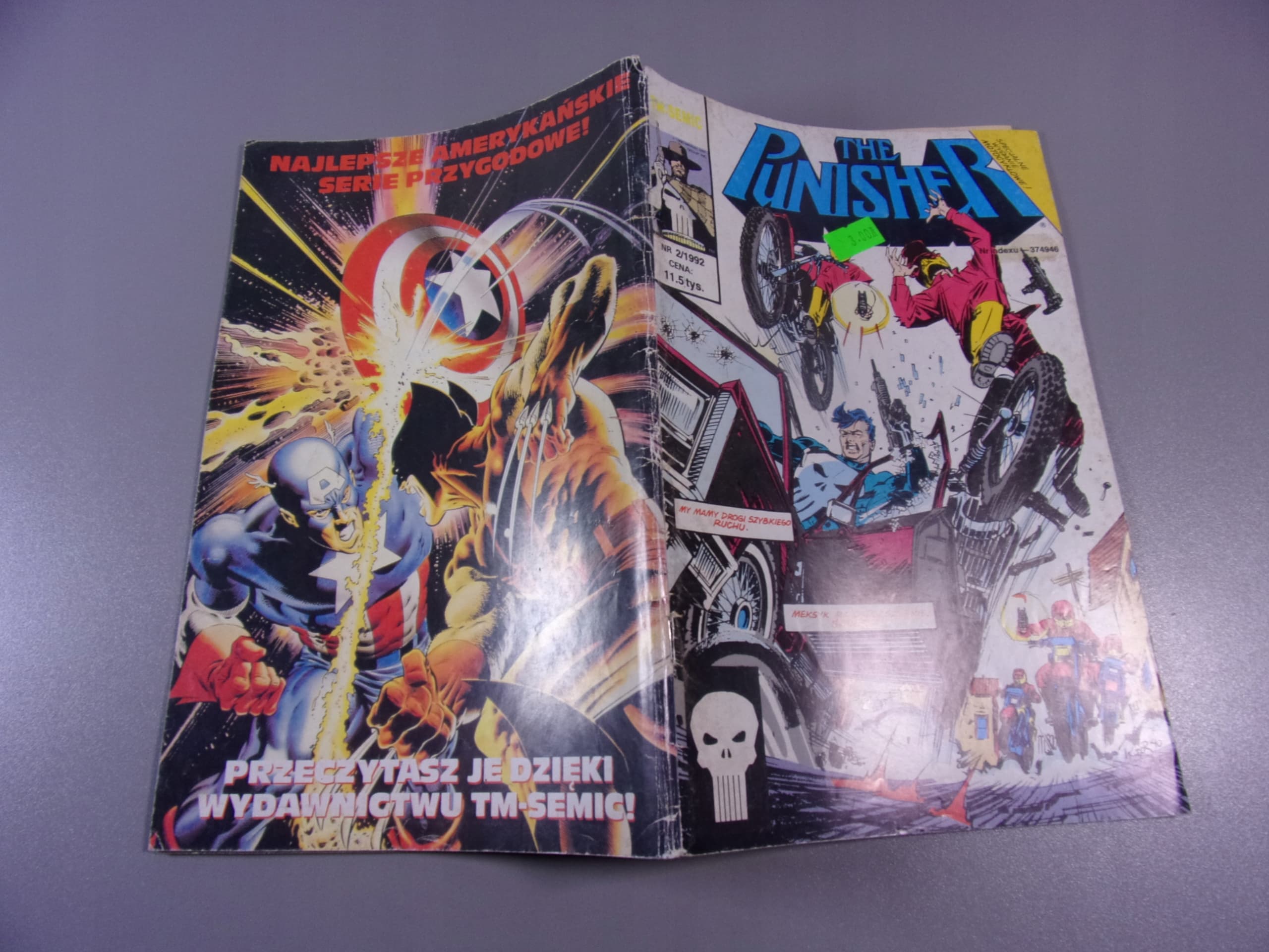 PUNISHER 2/1992 TM-Semic