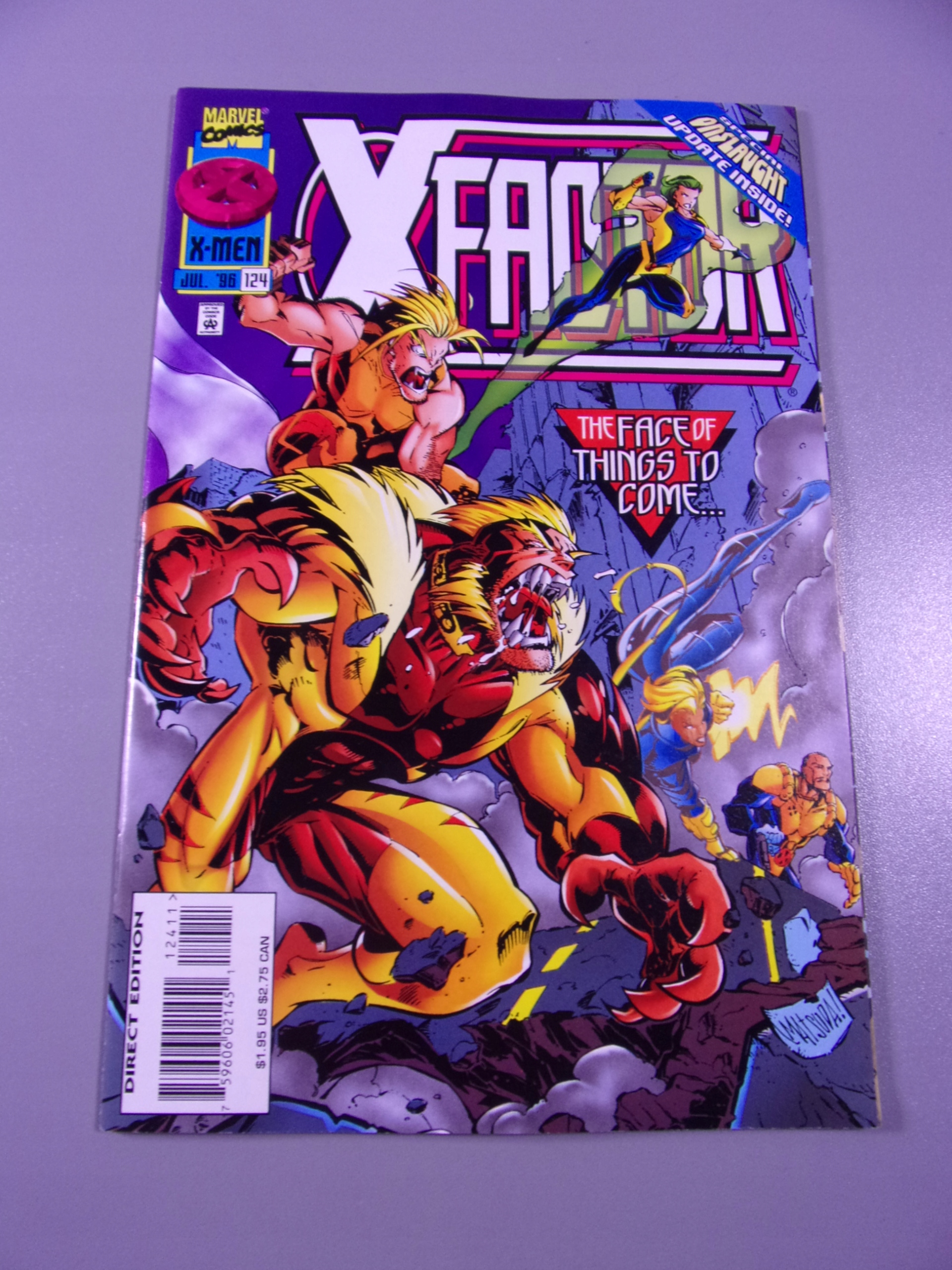 X-MEN X-FACTOR nr 124 7/1996 wydanie anglojęzyczne